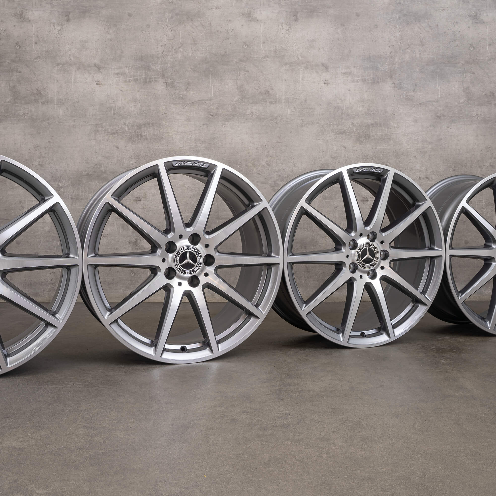 Jante originale AMG Mercedes Benz W206 C 63 19 inch A2064016900 A2064012800 NOU