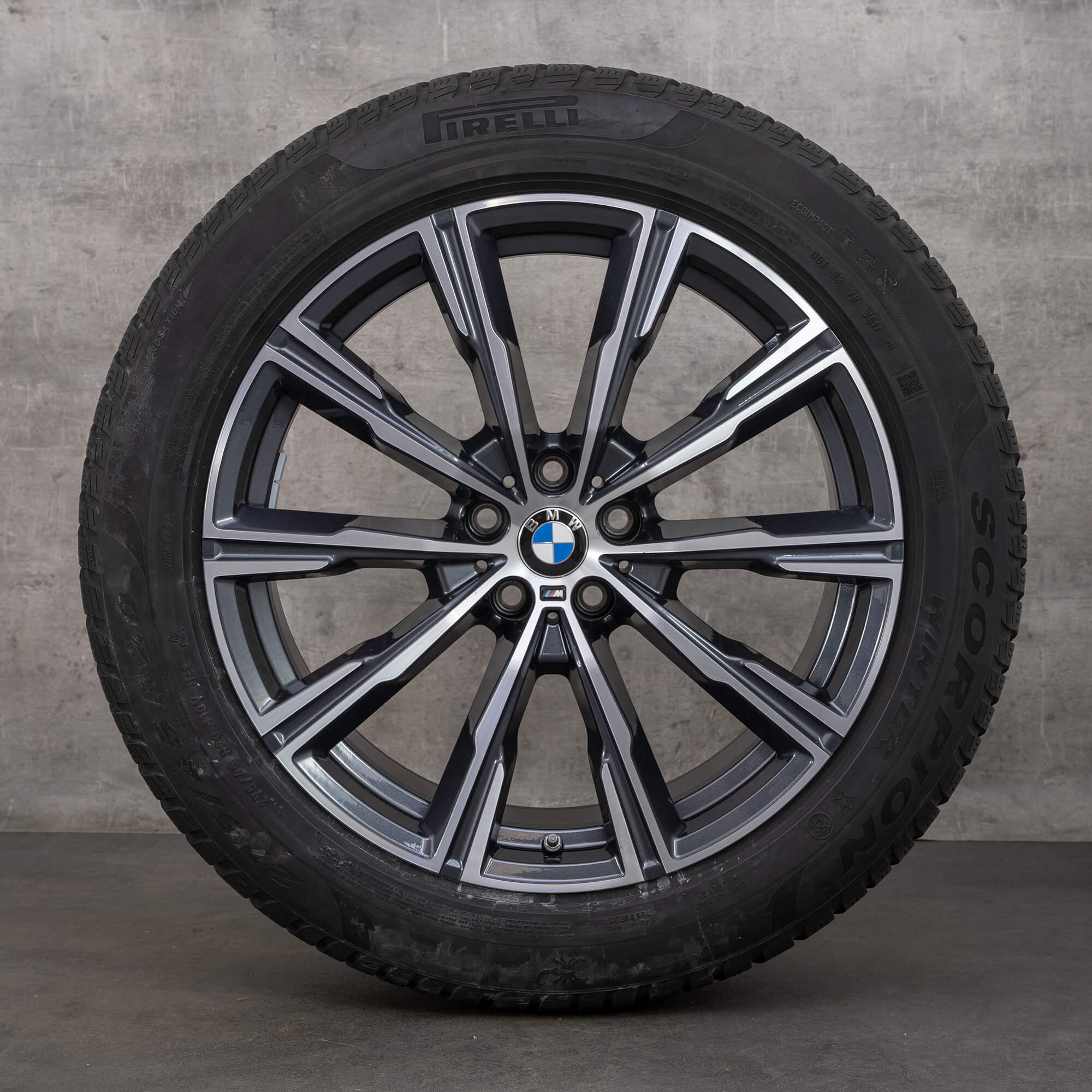 BMW 20 inch rims X5 G05 X6 G06 winter tires wheels styling M740 8071996