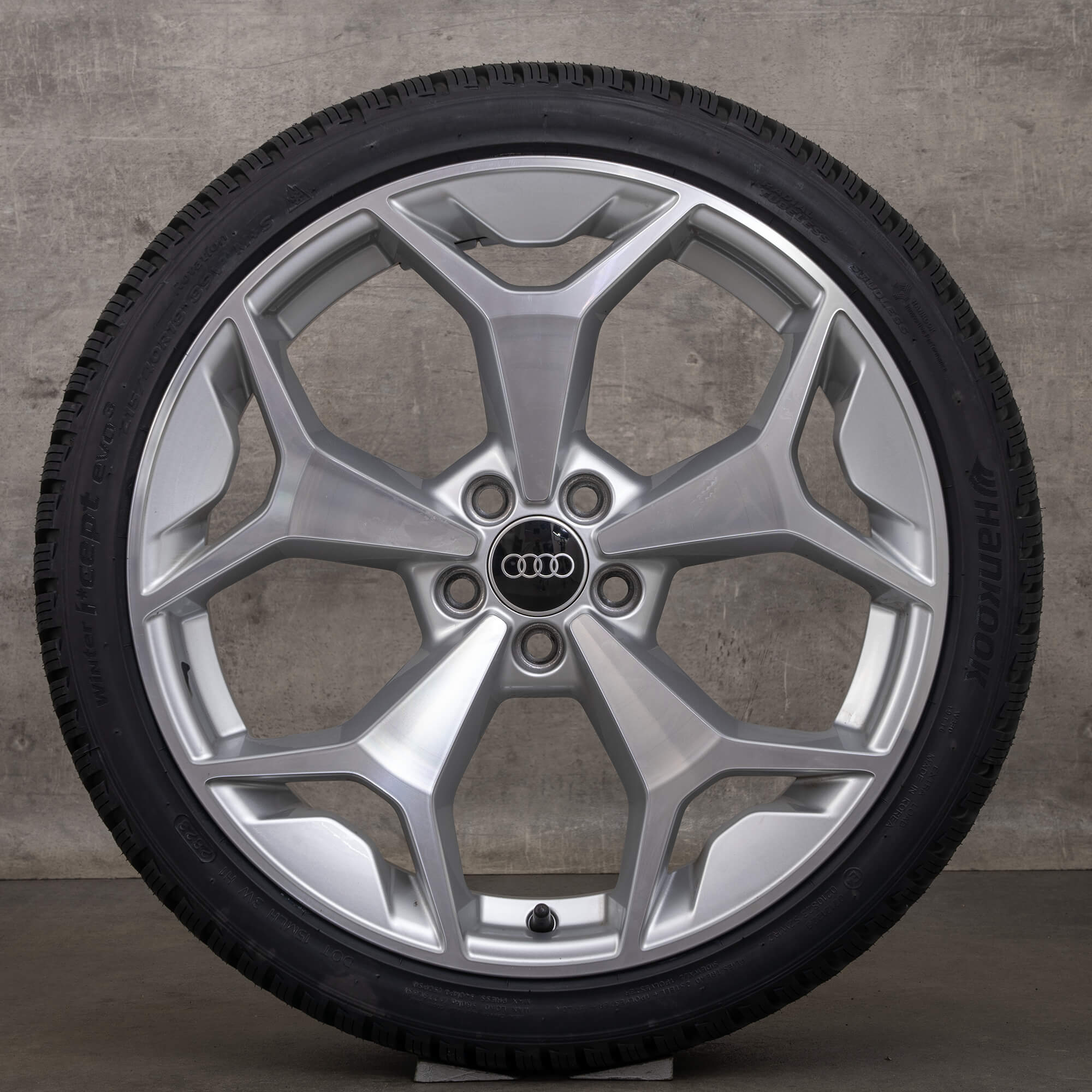 Original Audi A1 GB 18 inch roți de iarnă jante anvelope 82A601025L argintiu