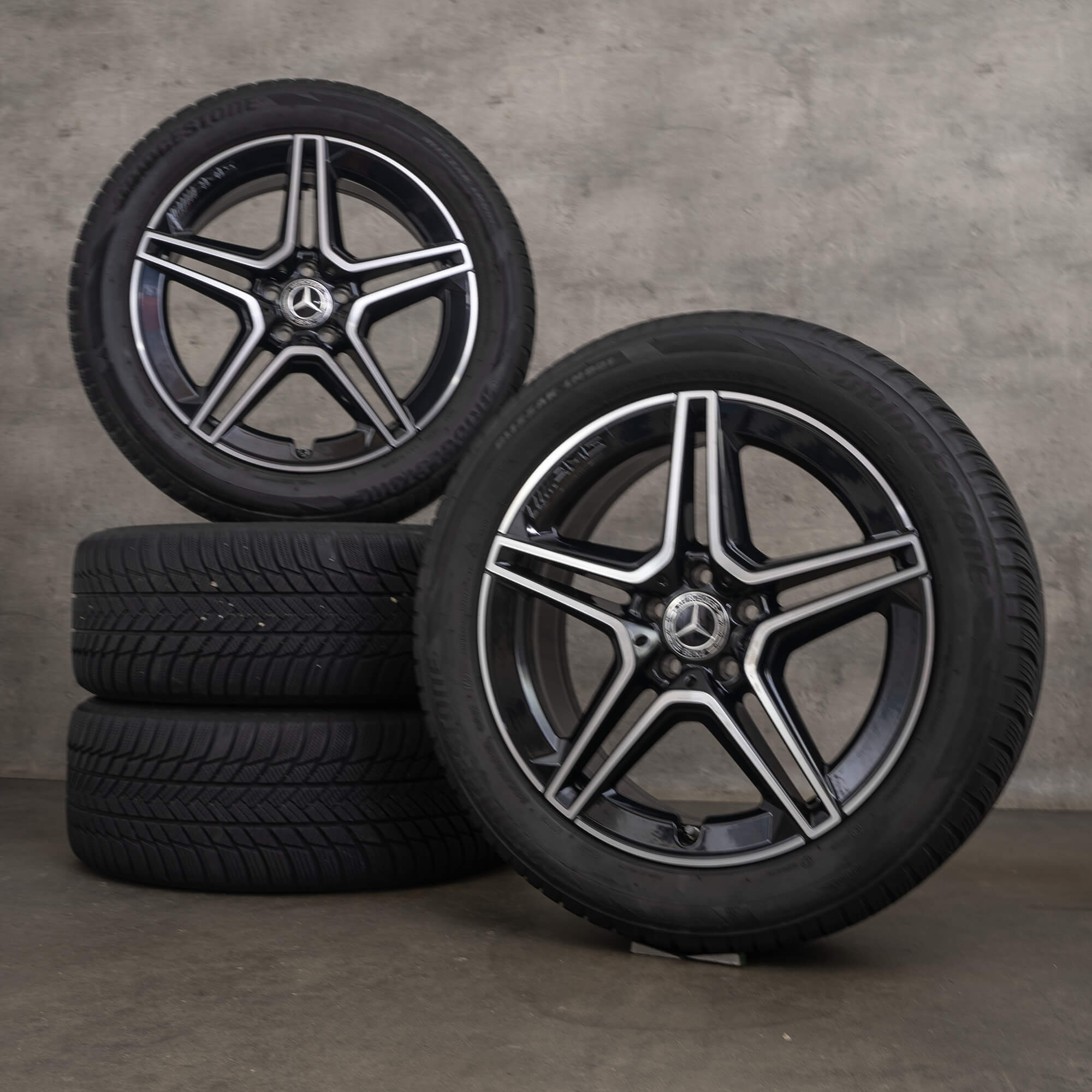 Originele Mercedes Benz GLA GLB winterwielen 19 inch H247