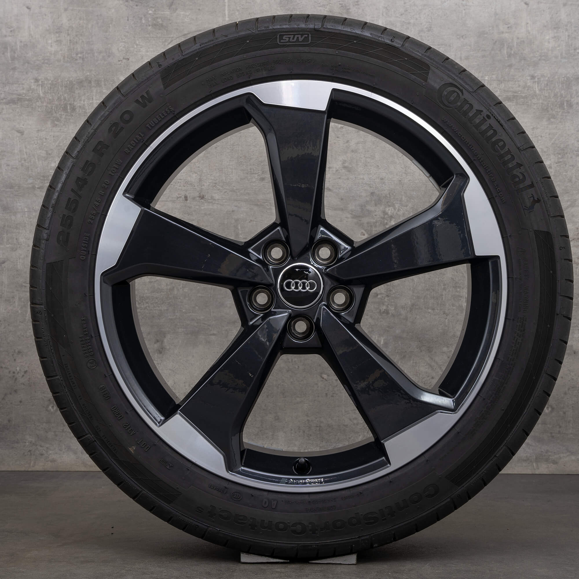 Audi Q5 SQ5 FY zomerwielen zomerbanden 20 inch velgen rotor 80A601025AQ