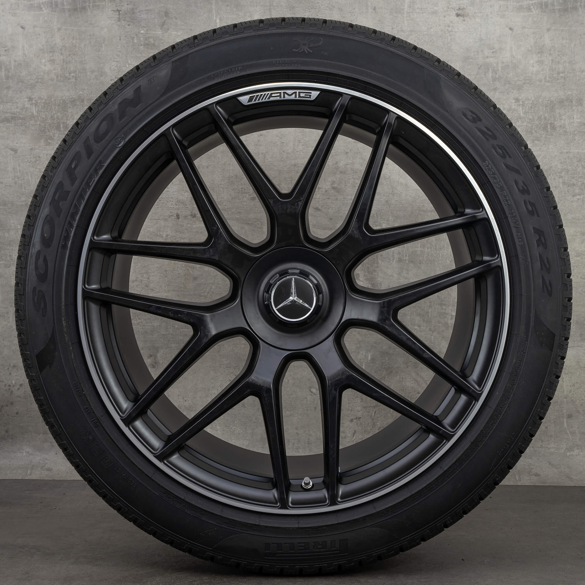 AMG 22 inch velgen Mercedes Benz GLE 53 SUV V167 winterbanden wintervelgen NIEUW