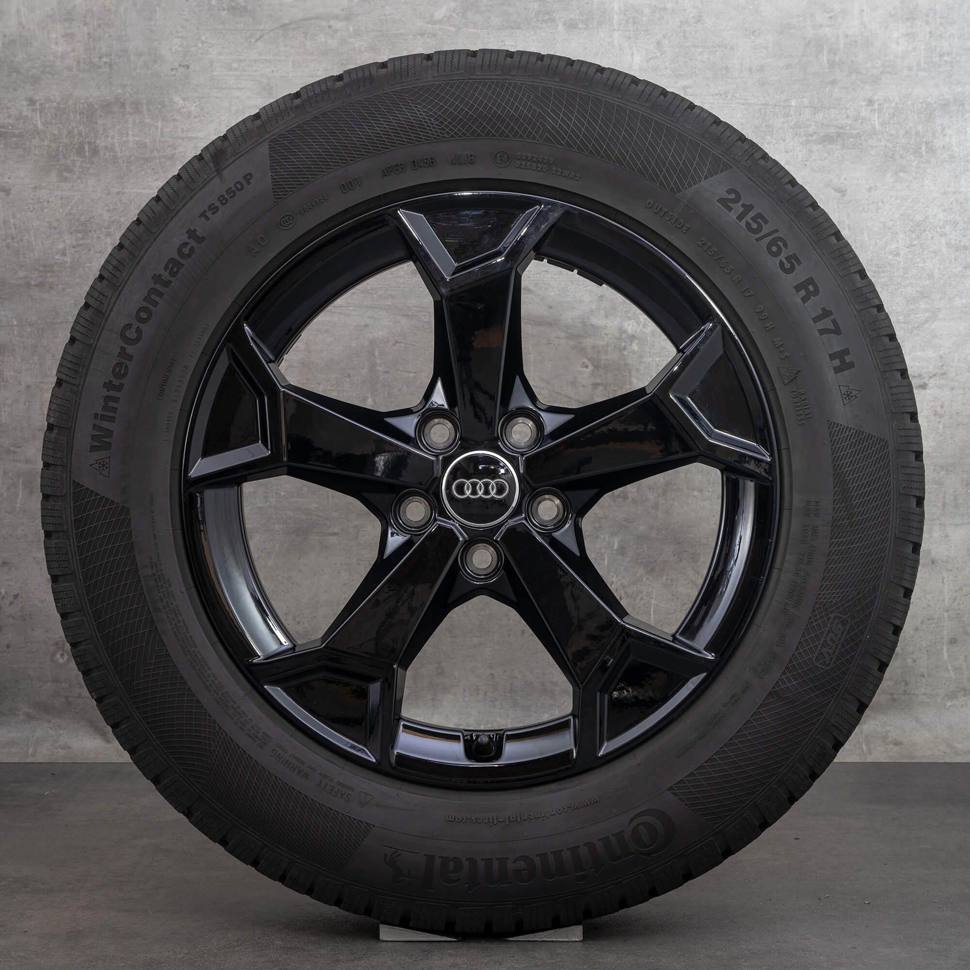 Audi 17 tommer fælge Q3 F3 83A alloysfælge vinterdæk vinterhjul 83A071497A