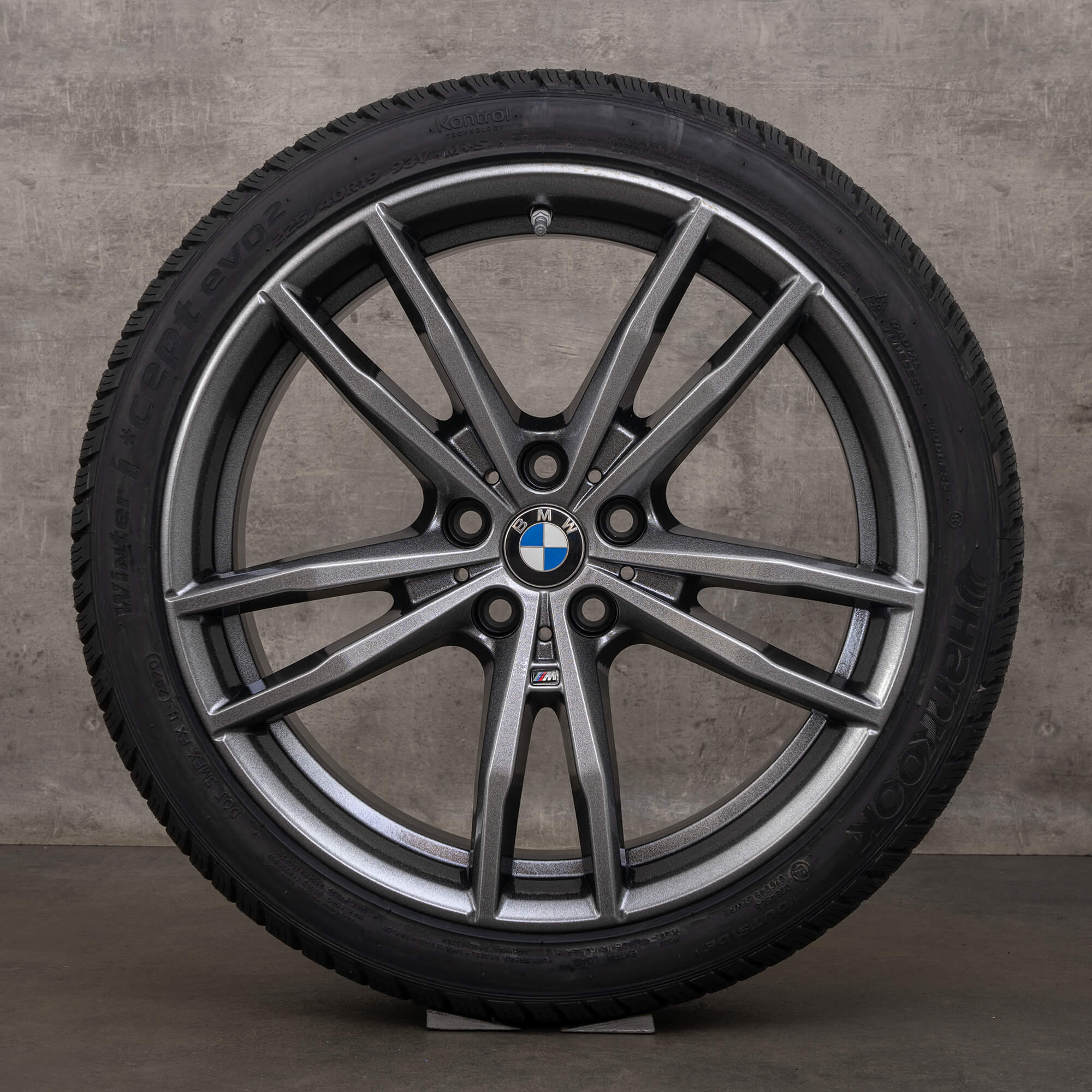 BMW Série 2 G42 Original 3 G20 G21 4 G22 G23 pneus de inverno com jantes 19