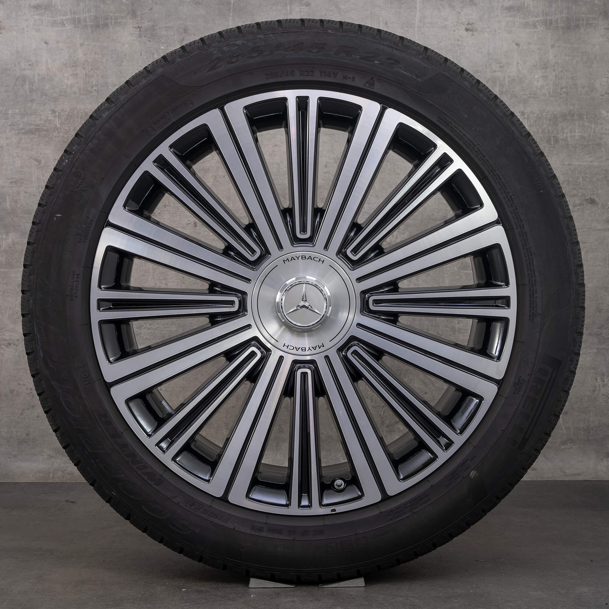 Maybach 22 inch velgen GLS 600 4Matic X167 alloy winterwielen winterbanden