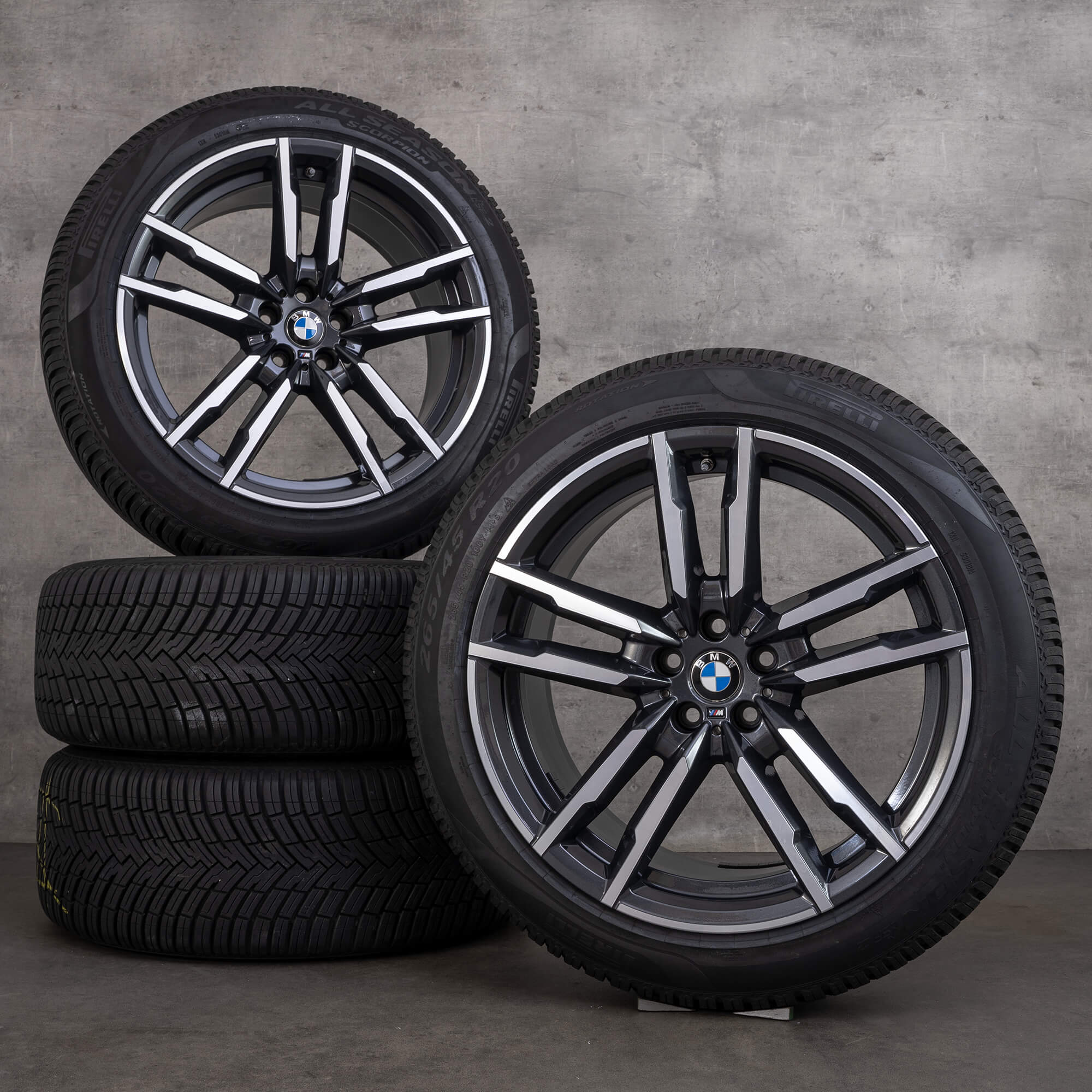 BMW X3M F97 X4M F98 20 inch all-season tires rims all-weather 764 M