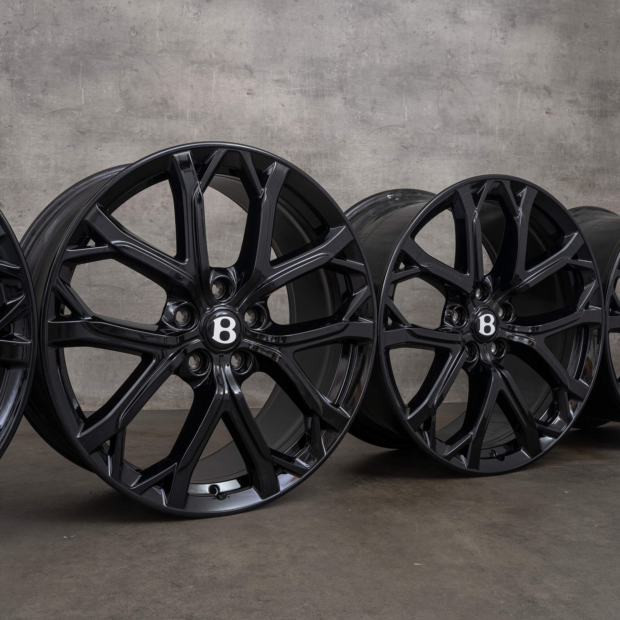 Bentley Continental GTC GT 3S 22 inch rims Ten Spoke Sports Wheel L