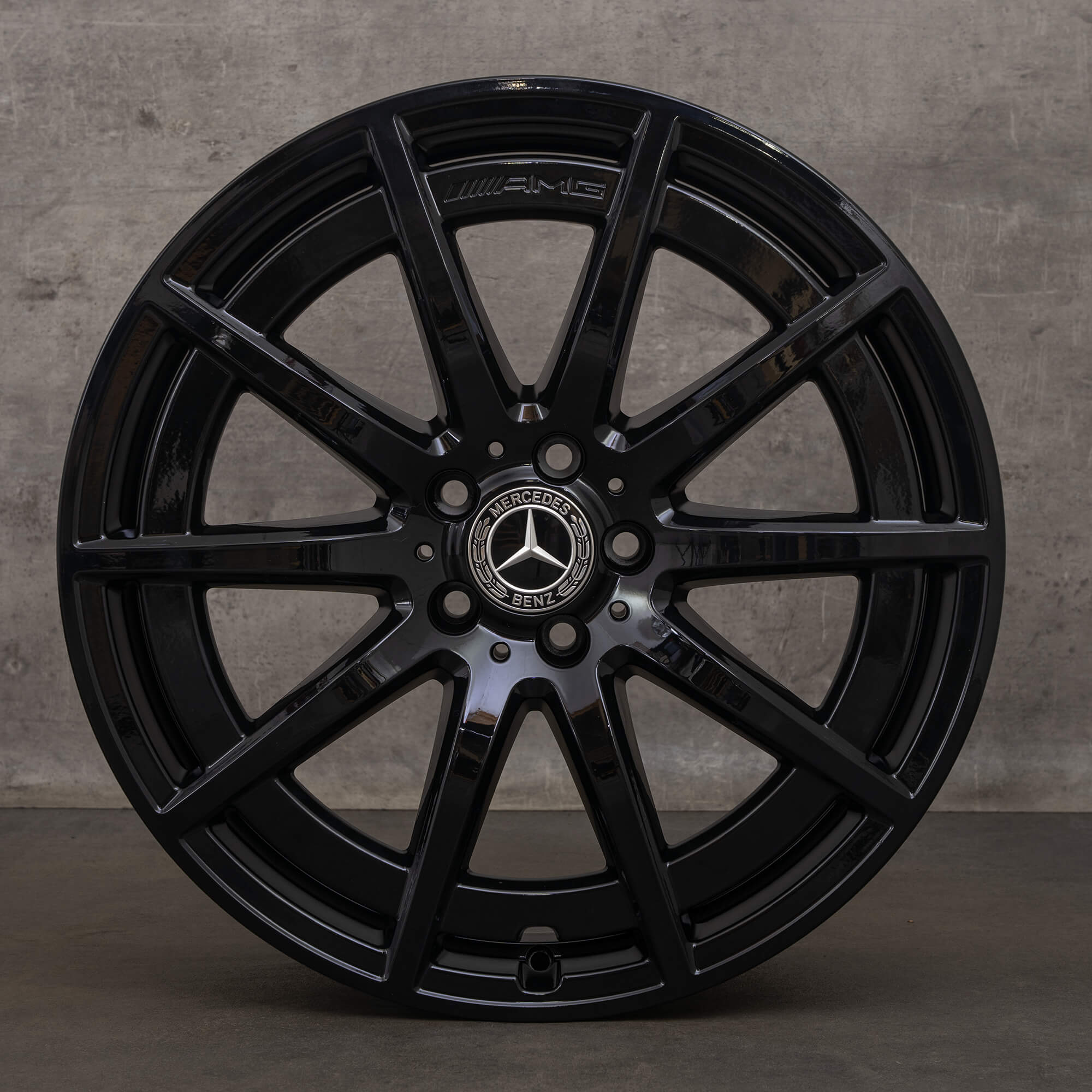 Llantas originales Mercedes Benz GLE AMG 20 pulgadas 53 63 4Matic+ V167 C167 A1674014000 A1674014100 negro brillante