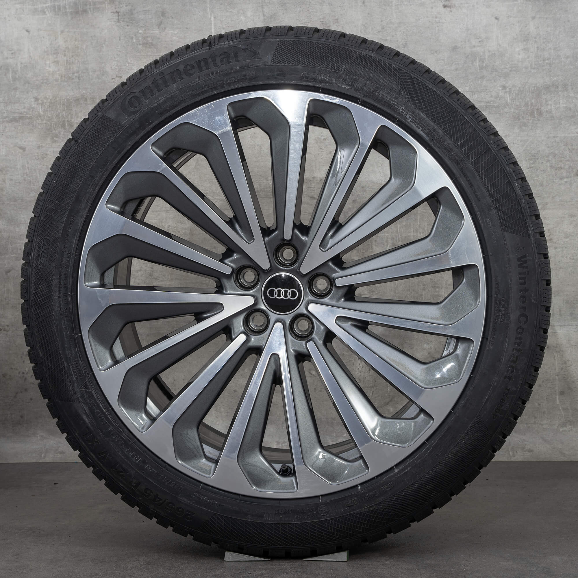 Audi 21 inch velgen e-tron GE 4KE alloy velgen winterbanden wintervelgen