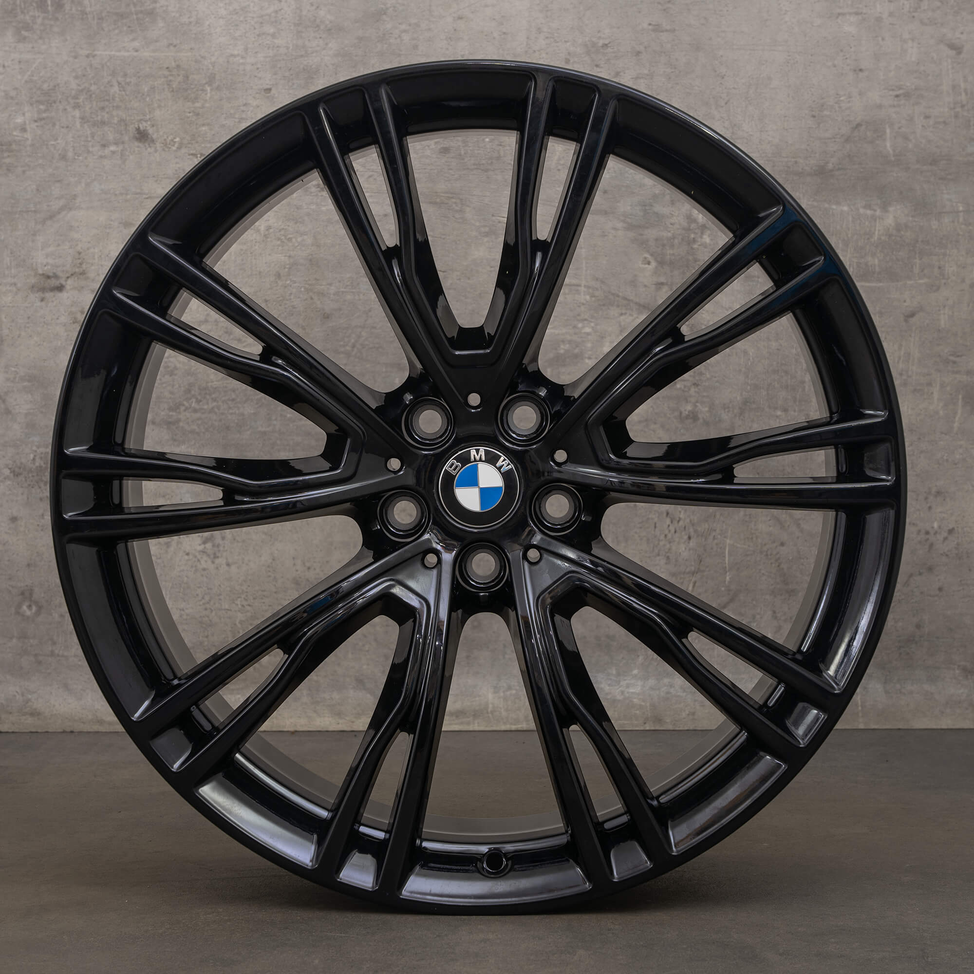 Jantes originais BMW X3 G01 X4 G02 de 21 polegadas estilo 726i 8043670 8043671 preto