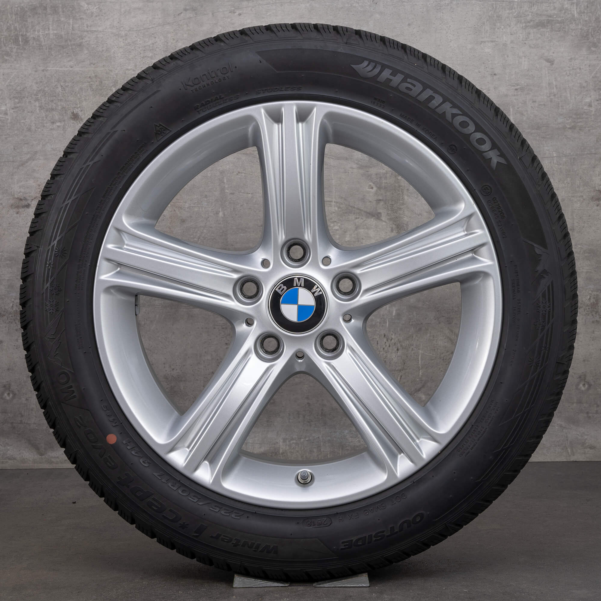 BMW 17 Zoll Felgen 3er F30 F31 4er F32 F33 Winterreifen Winterräder Styling 393