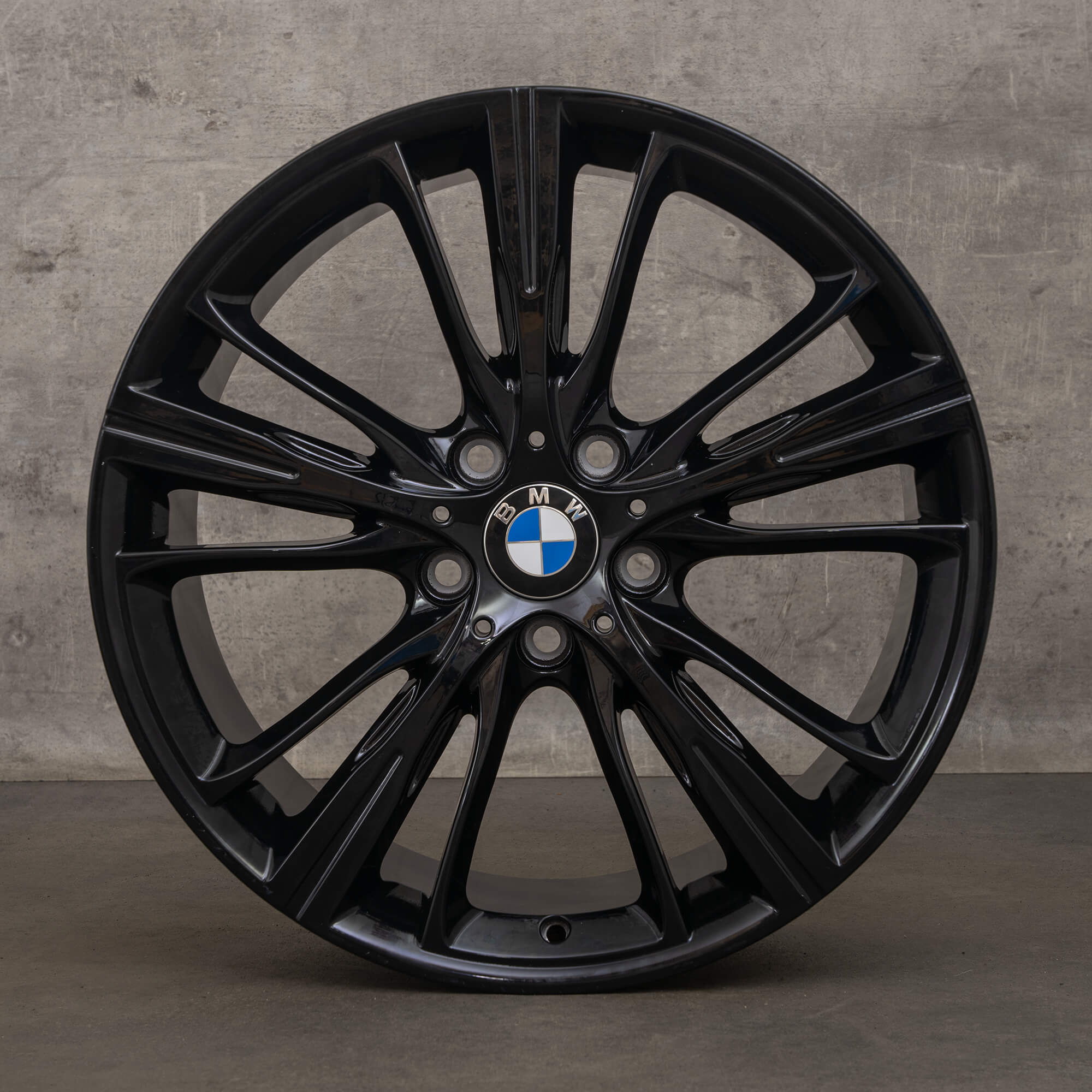 Original BMW Série 1 F20 F21 2 F22 F23 jantes de 19 polegadas 660 preto 6872156 6872157