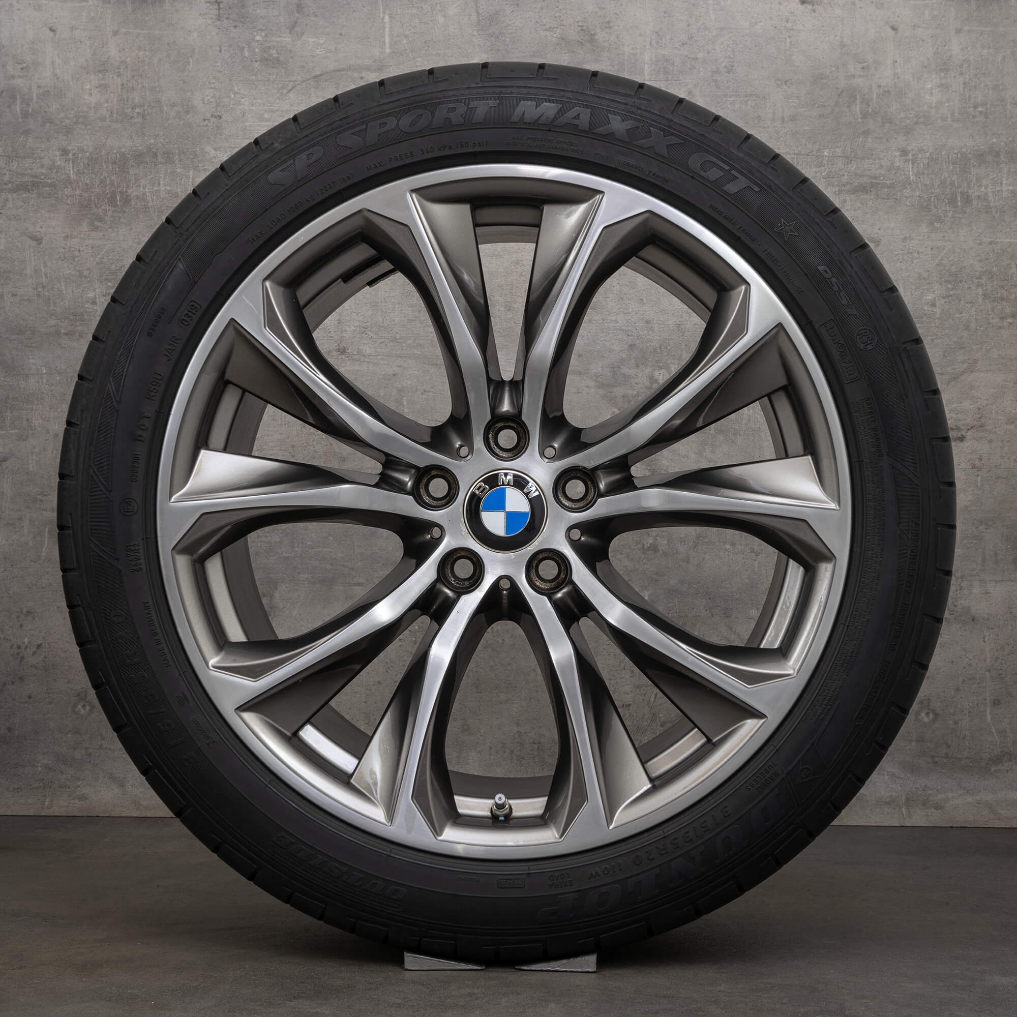 BMW 20 inch alloy rims X5 F15 E70 X6 F16 summer wheels tires