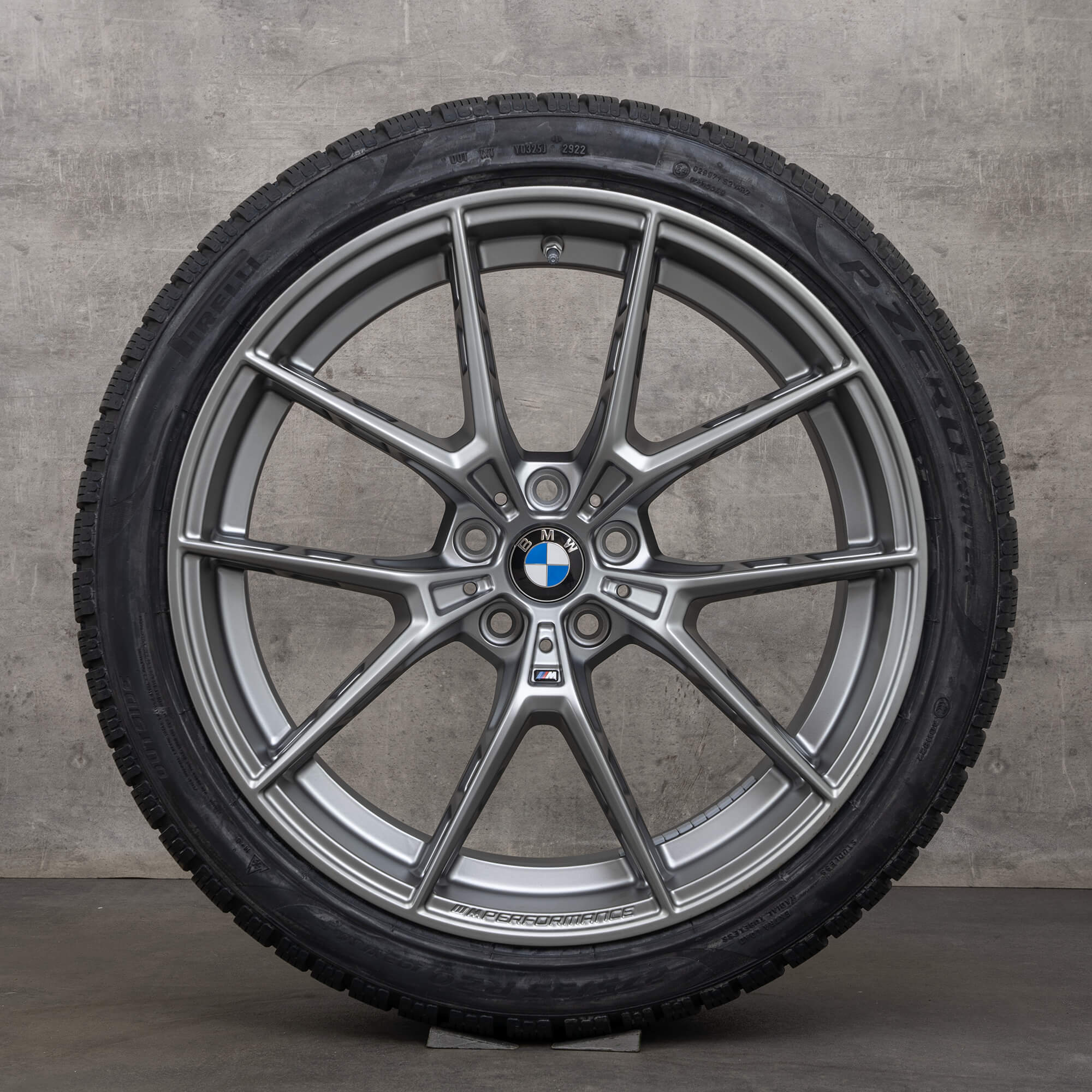 BMW M5 F90 M8 F91 F92 jantes hiver 20 pouces pneus 863 M neuf