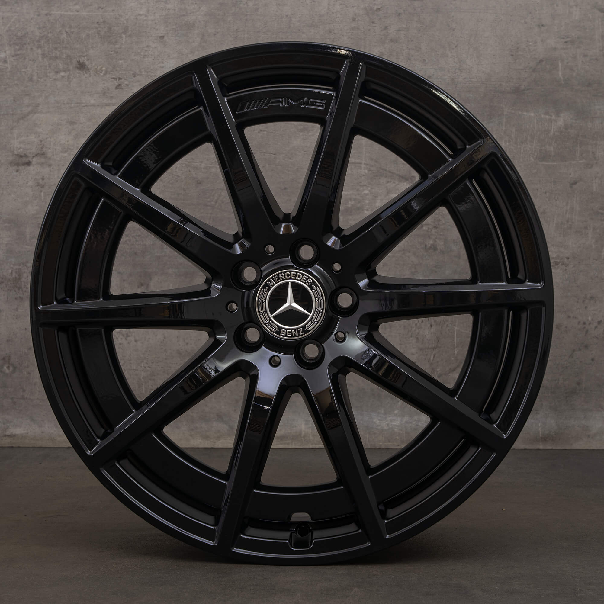 Llantas originales Mercedes Benz GLE AMG 20 pulgadas 53 63 4Matic+ V167 C167 A1674014000 A1674014100 negro brillante