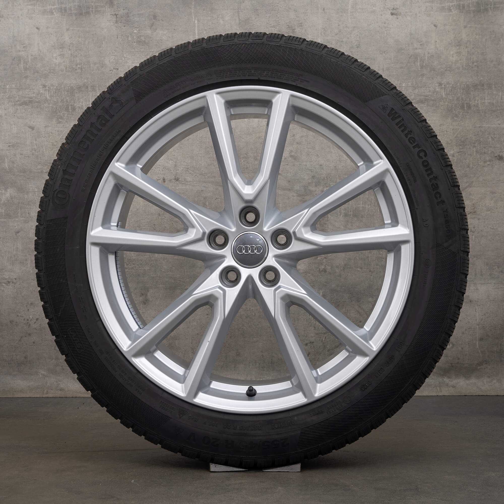 Jante originale Audi Q5 SQ5 FY 20 inch Anvelope de iarnă Vox 80A071490C roți argintiu