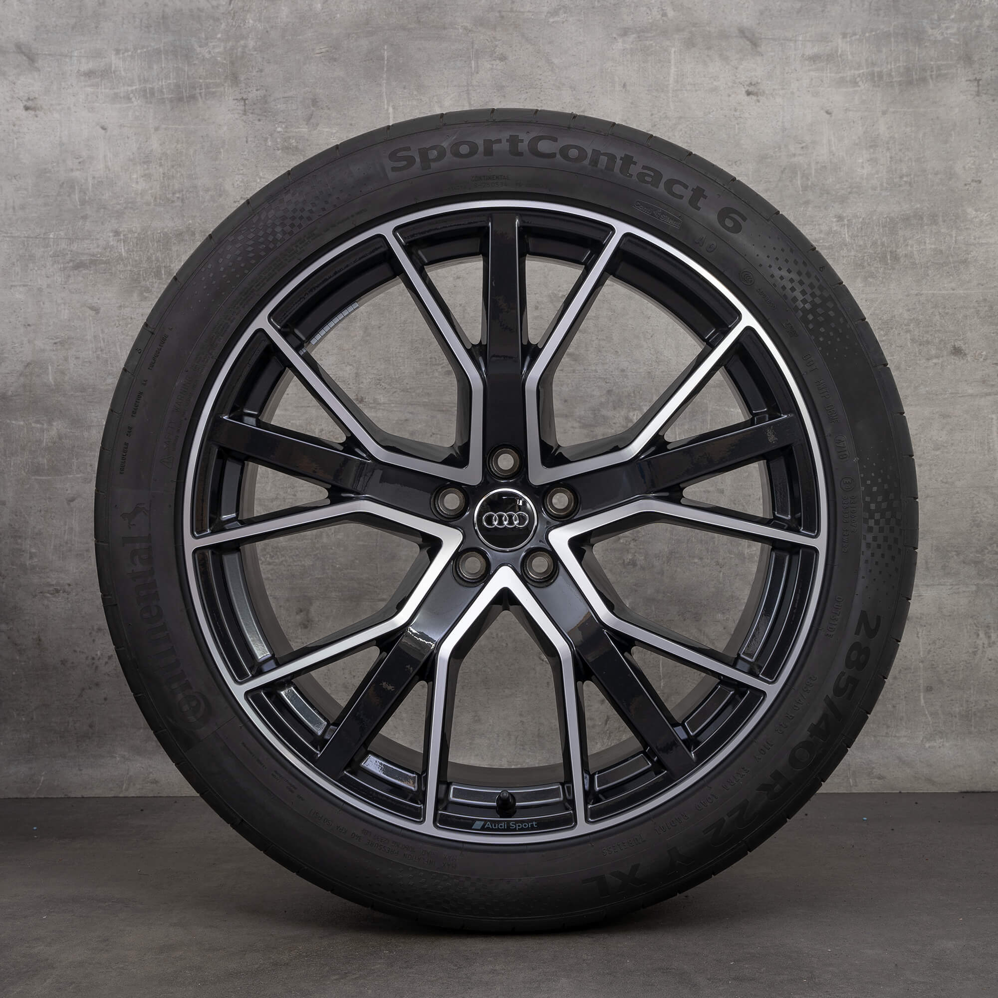 Jante Audi 22 inch Q8 SQ8 4M8 S line anvelope de vară roți 4M8601025Q