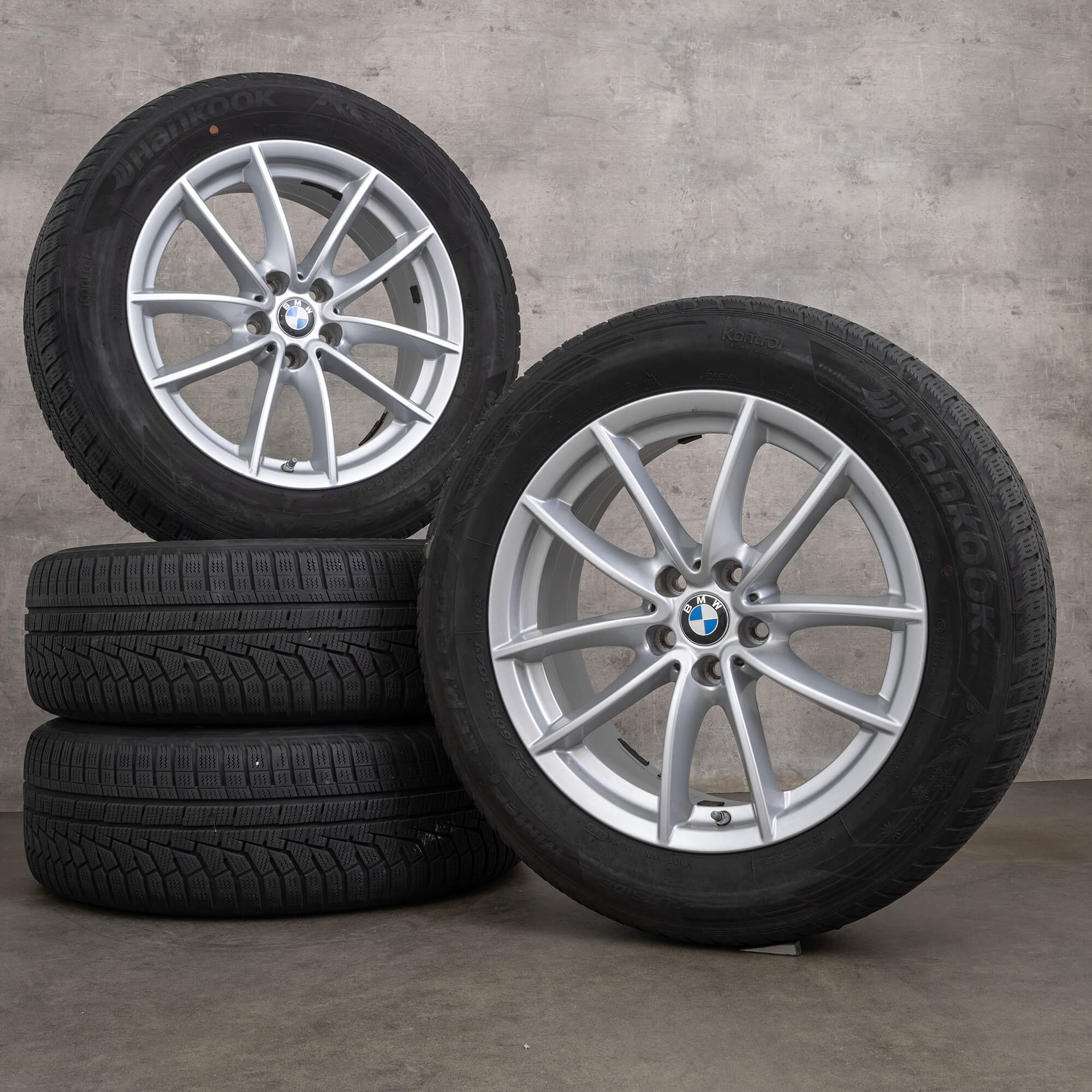 BMW X3 G01 X4 G02 winter wheels 18 inch rims 618 tires 6880047 silver