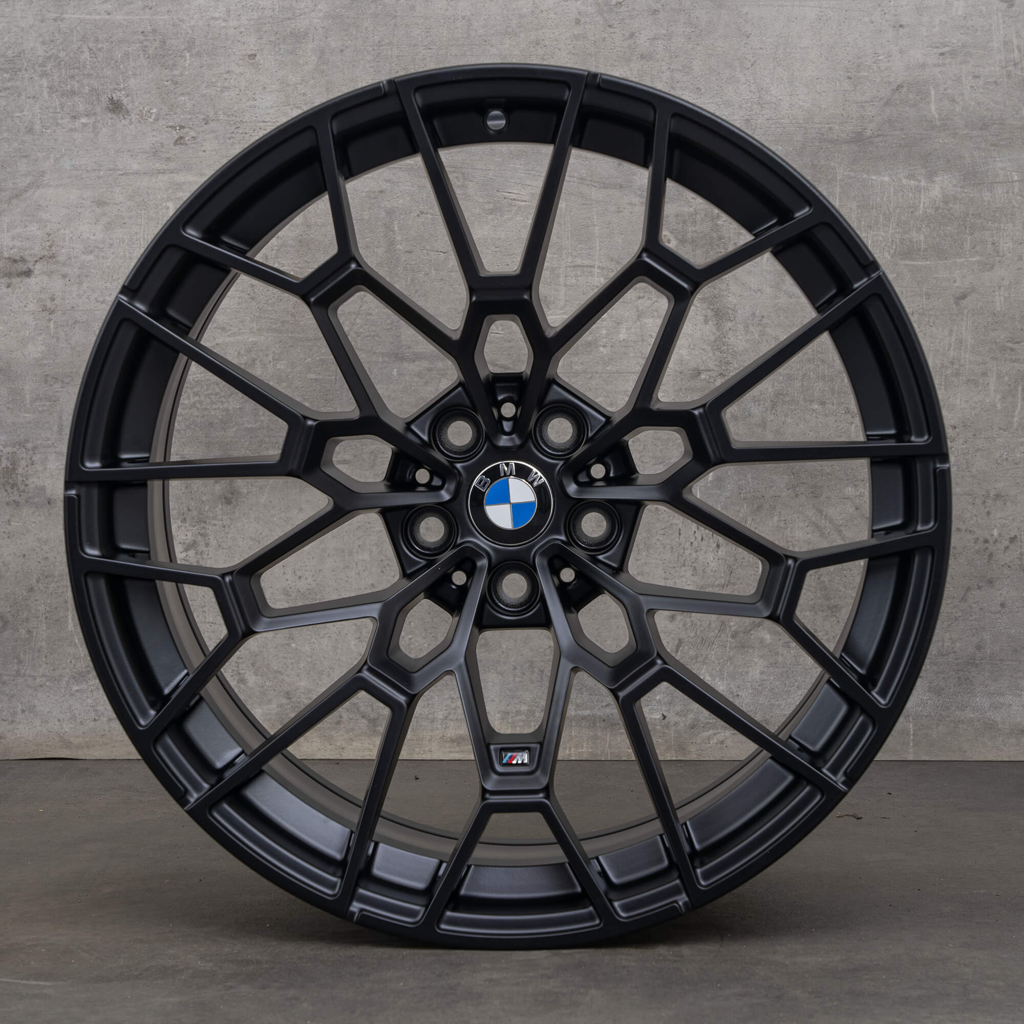 Originele BMW M2 G87 M3 G80 M4 G82 G83 19 20 inch velgen 827 M zwart NIEUW