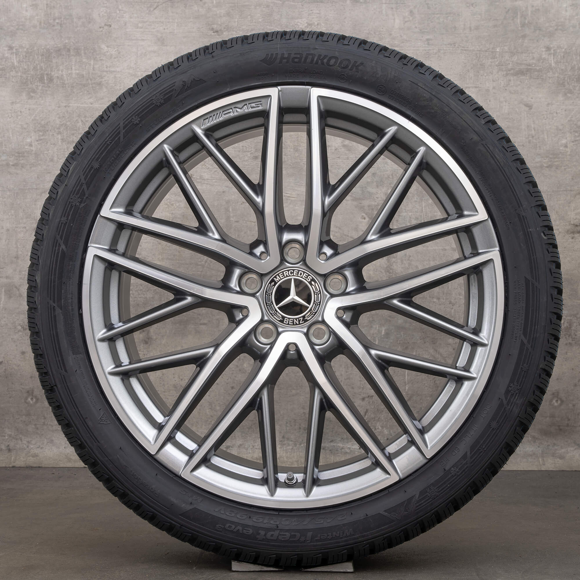 Originele AMG Mercedes Benz C-Klasse C43 velgen 19 inch W206 S206 winterwielen A2064012300 A2064012400 winterbanden NIEUW