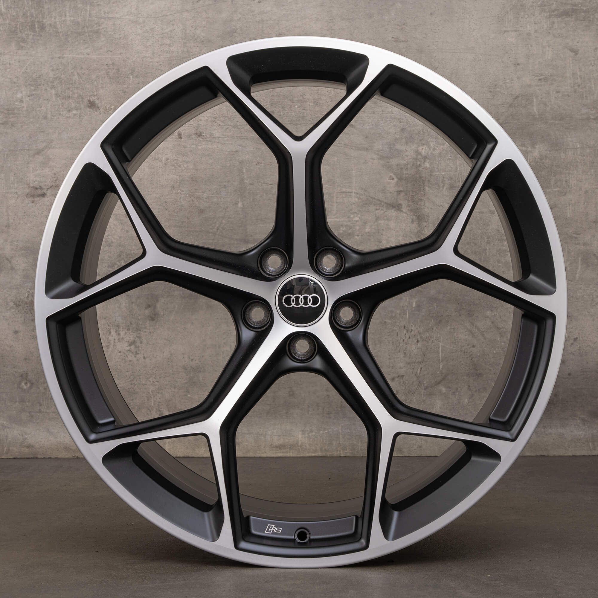 Llantas originales Audi RS6 RS7 4K C8 de 22 pulgadas 4K0601025CQ negro mate