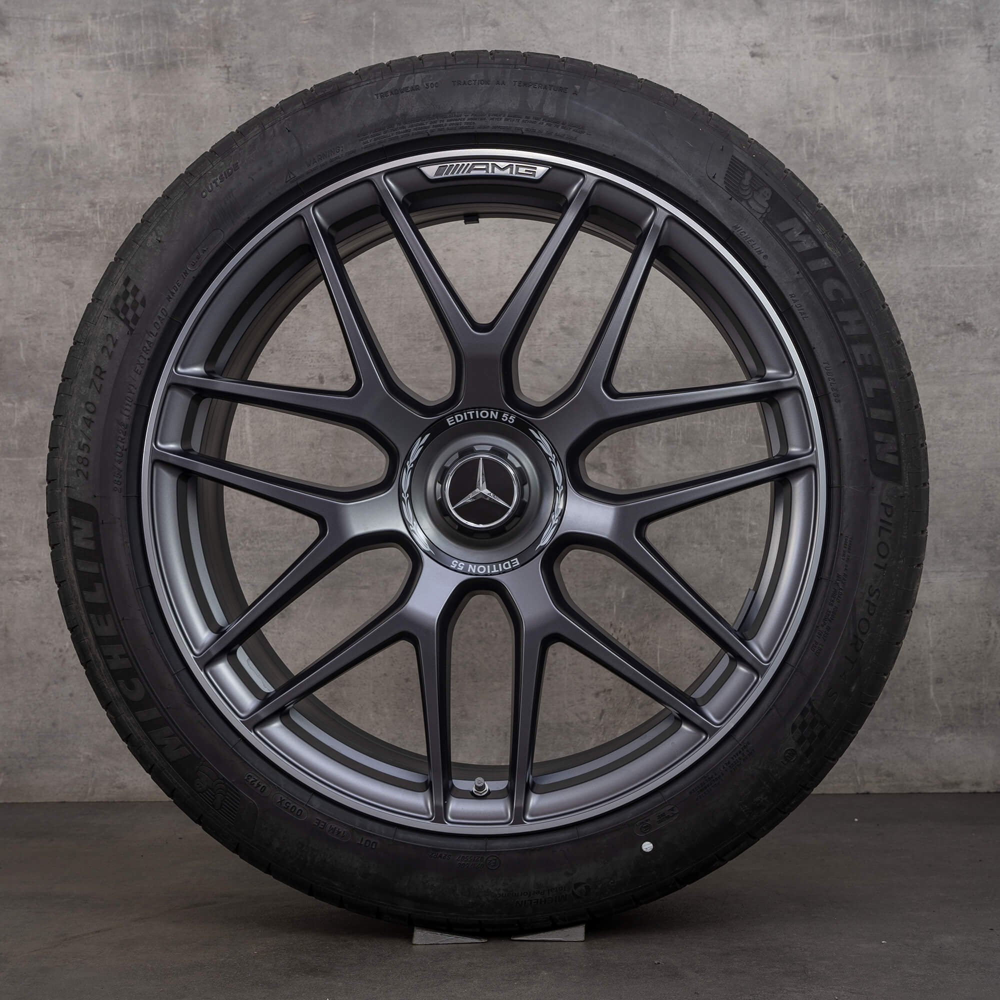 Mercedes GLE 53 63 AMG V167 rims 22 inch summer tires Summer wheels Edition 55