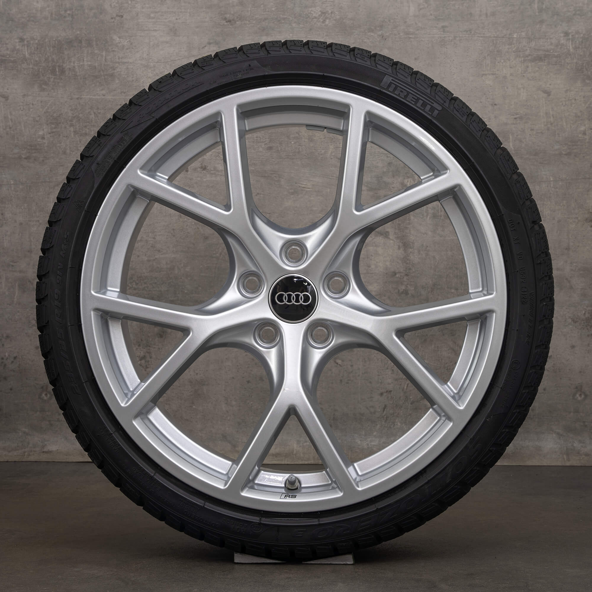 Jante originale Audi RS3 iarna 19 inch 8Y jante 8Y0601025BT 8Y0601025BQ argintiu