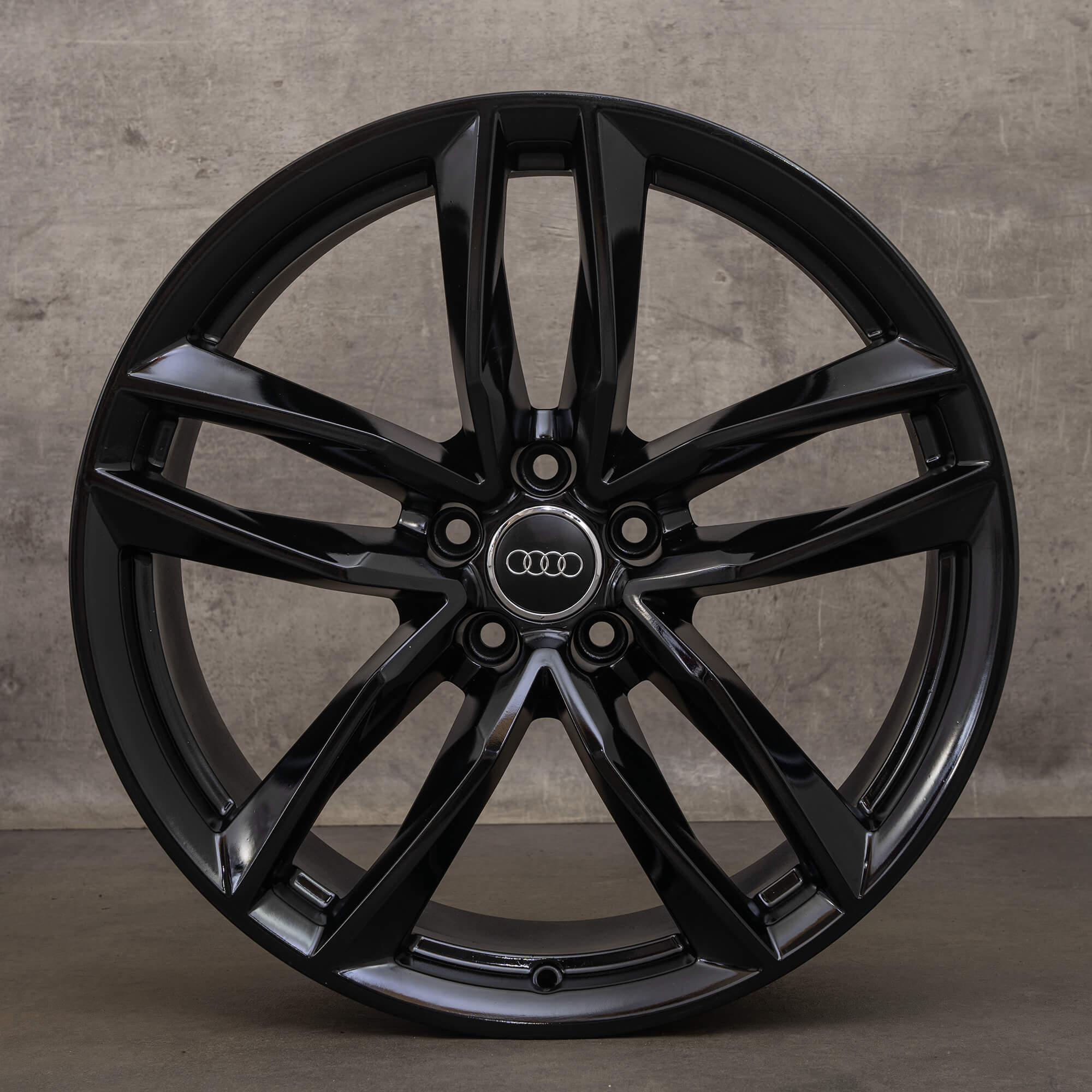 Jantes d'origine Audi A5 S5 8T 8F 20 pouces 8T0601025DF noires