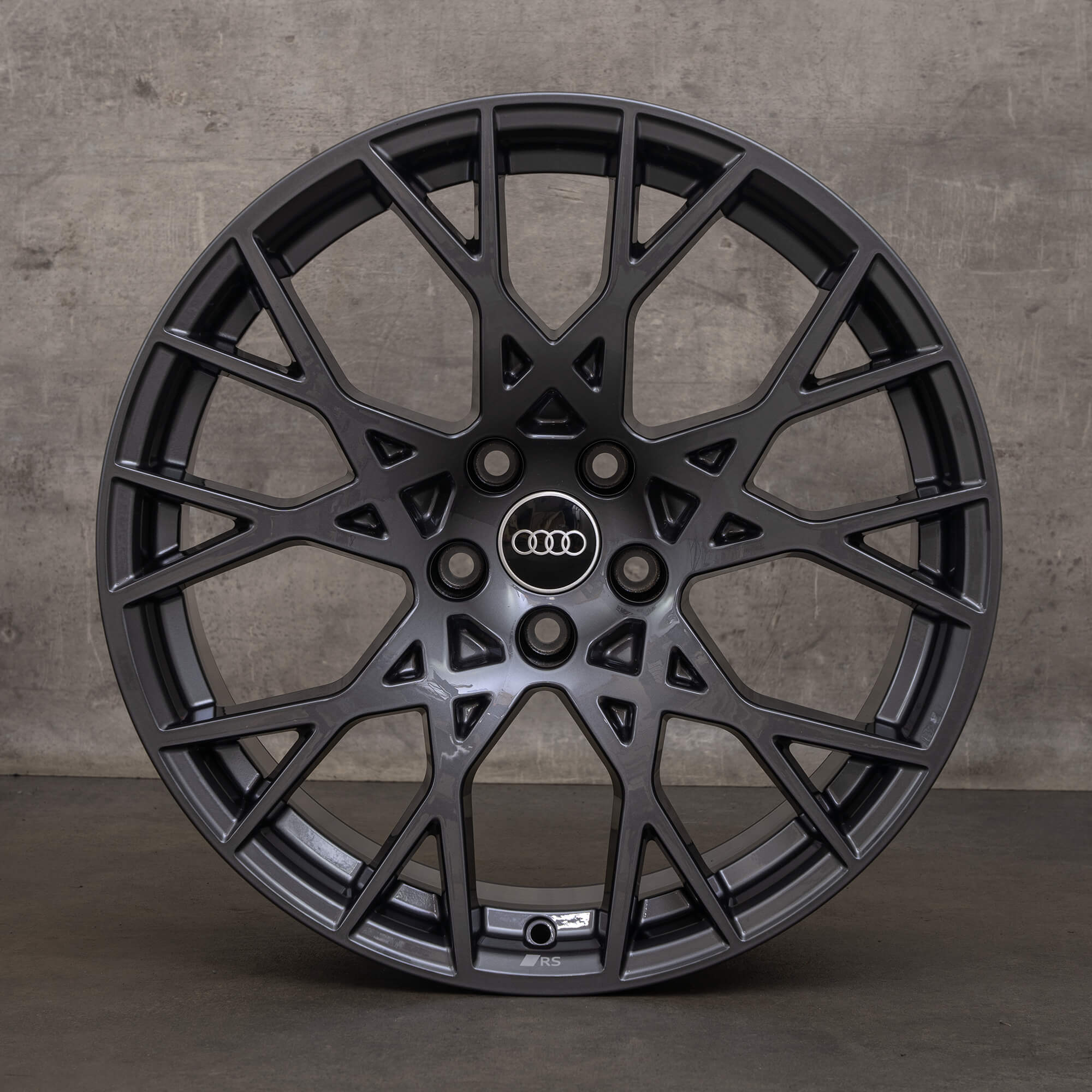 Llantas originales Audi RS3 19 pulgadas 8Y 8Y0601025DA 8Y0601025CS gris alto brillo NUEVO