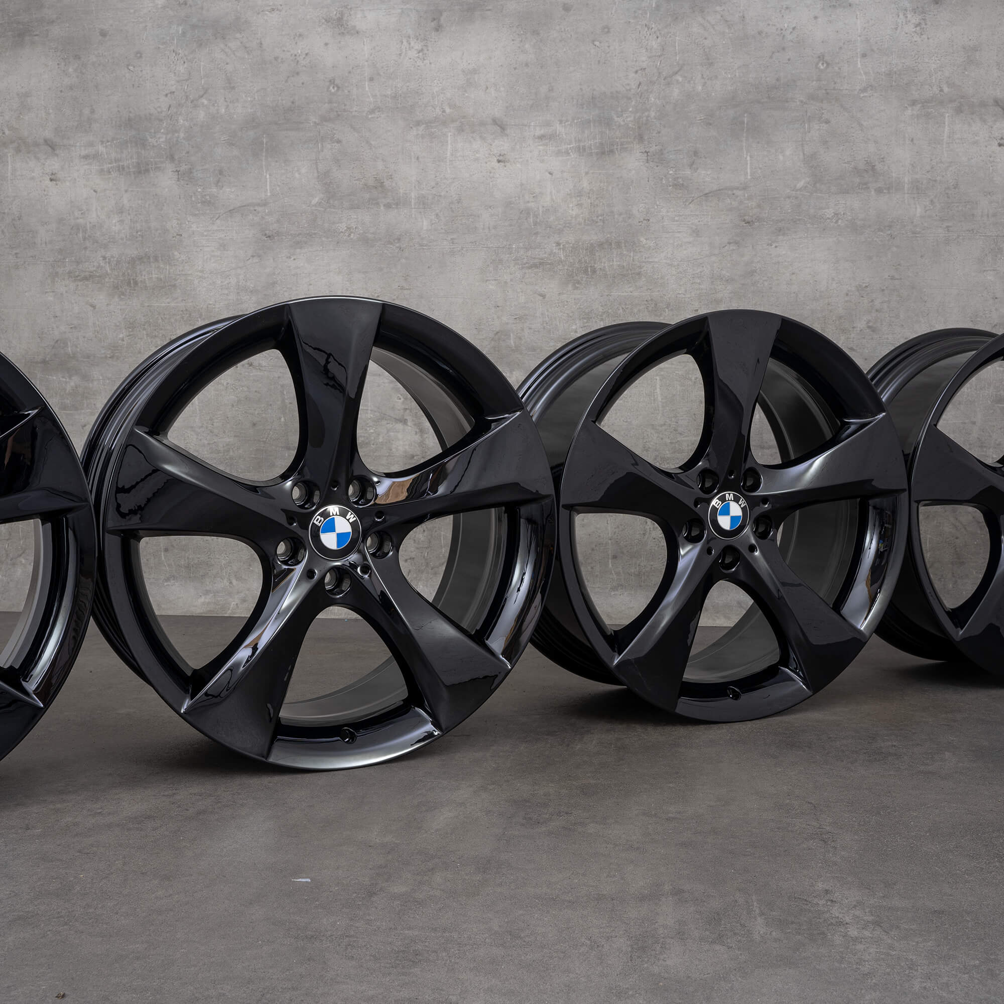 BMW 21 inch velgen 7er F01 F02 5er GT F07 311 6787606 6787607 zwart NIEUW