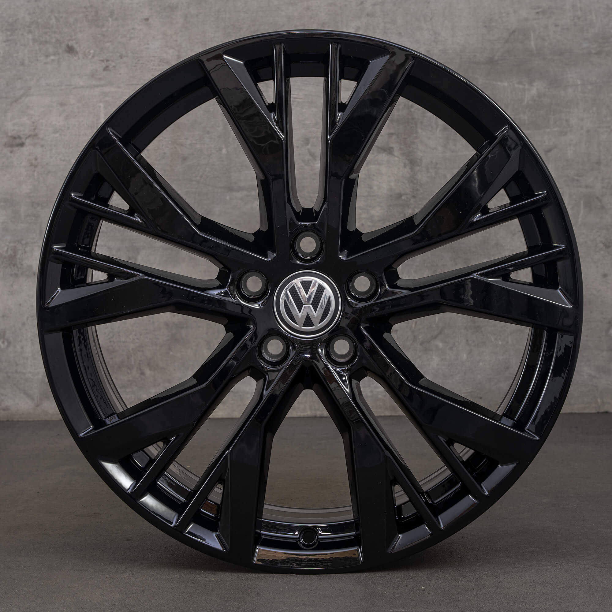 Jante VW 19 inch Golf 7 6 VII VI jante aluminiu Santiago GTI GTD 5G0601025AN NOU