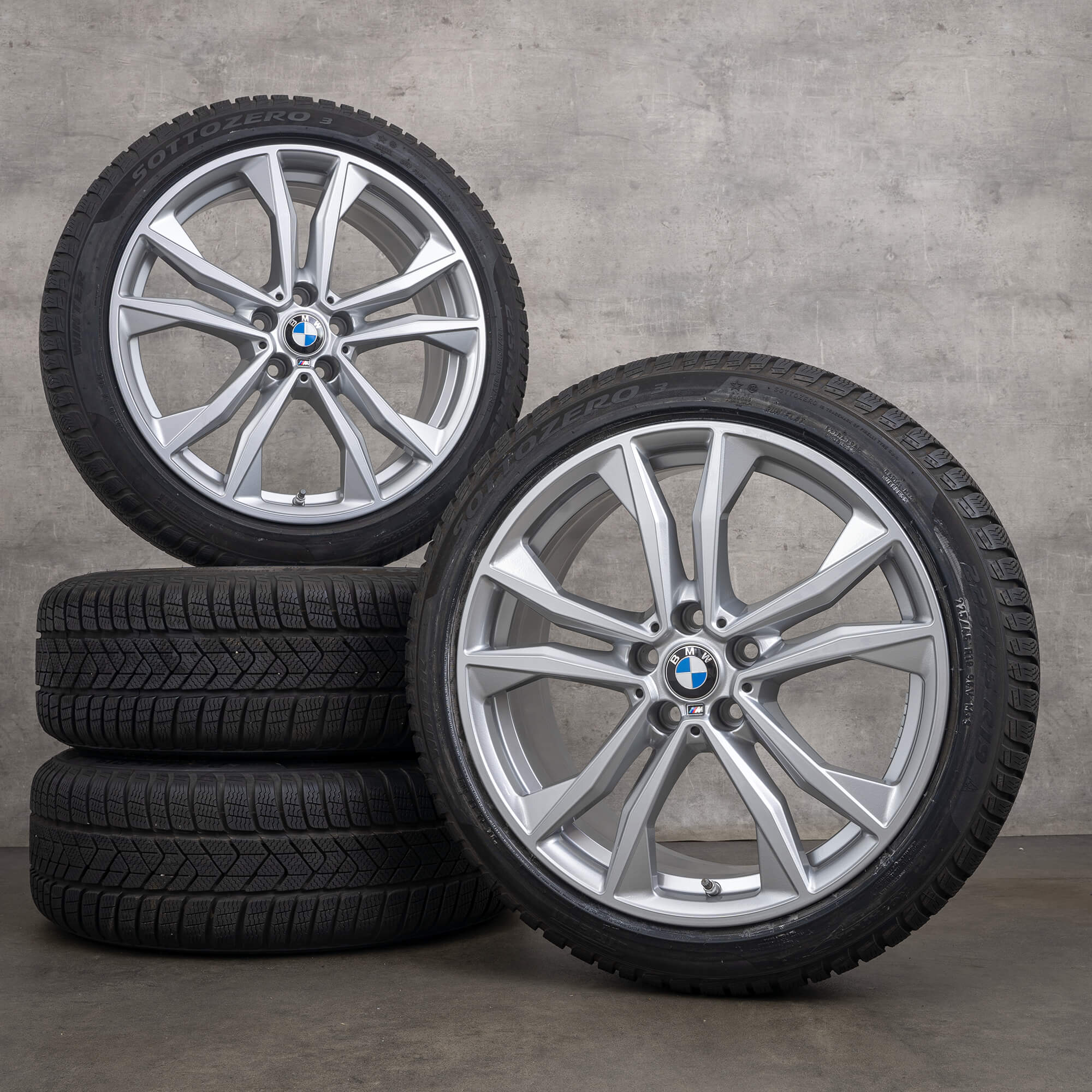 BMW X1 F48 X2 F39 winter wheels 19 inch rims tires 6 - 7 mm 715 M