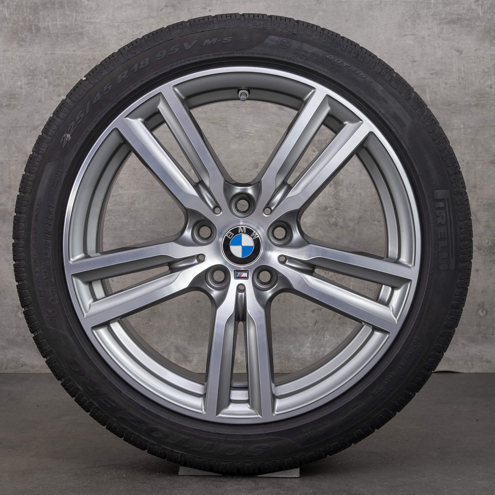 BMW rims 18 inch 2 series F45 F46 Active Gran Tourer Styling M486 winter wheels