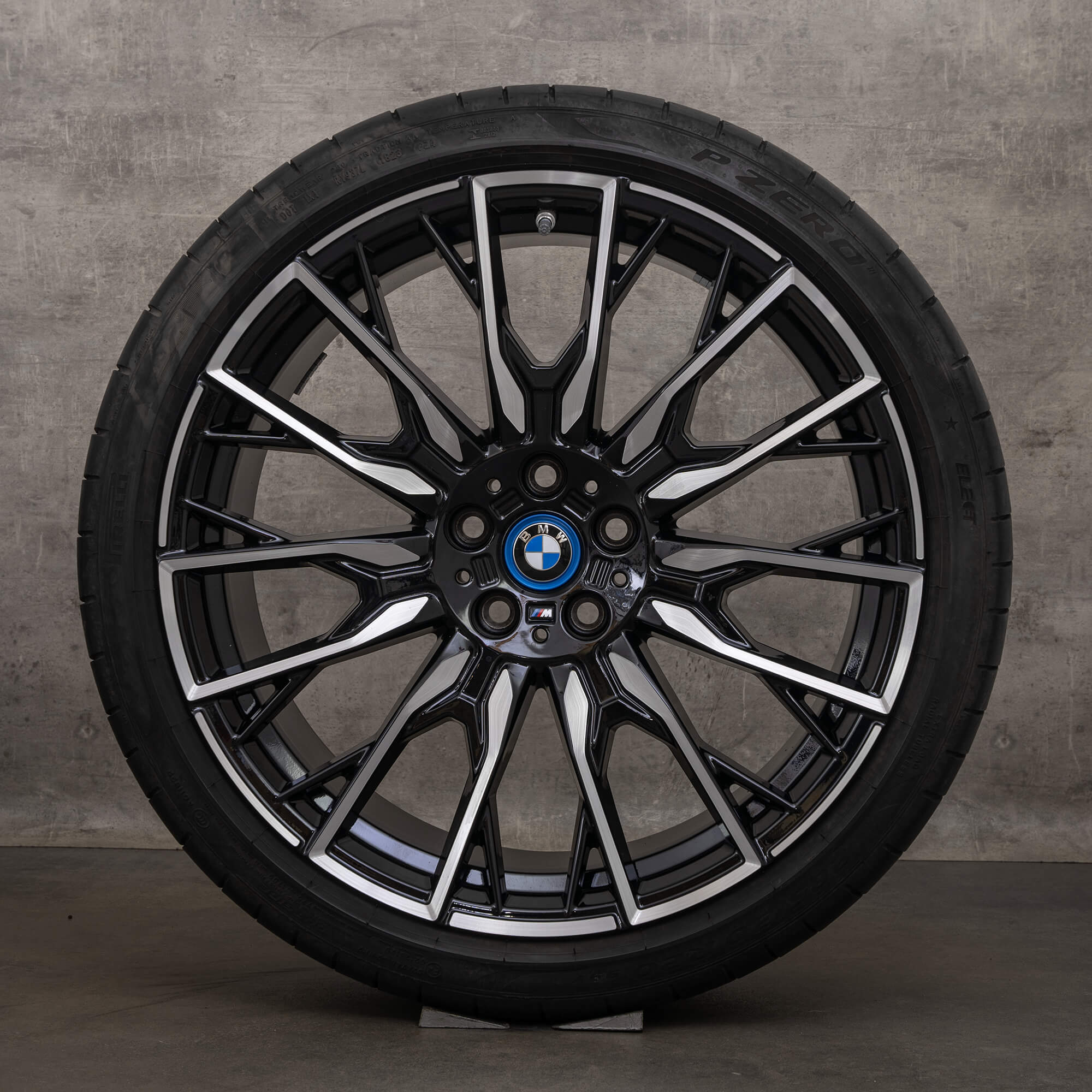 Jante originale BMW i4 20 inch G26 roți de vară 868 M 5A130F0 5A130F3 jet black