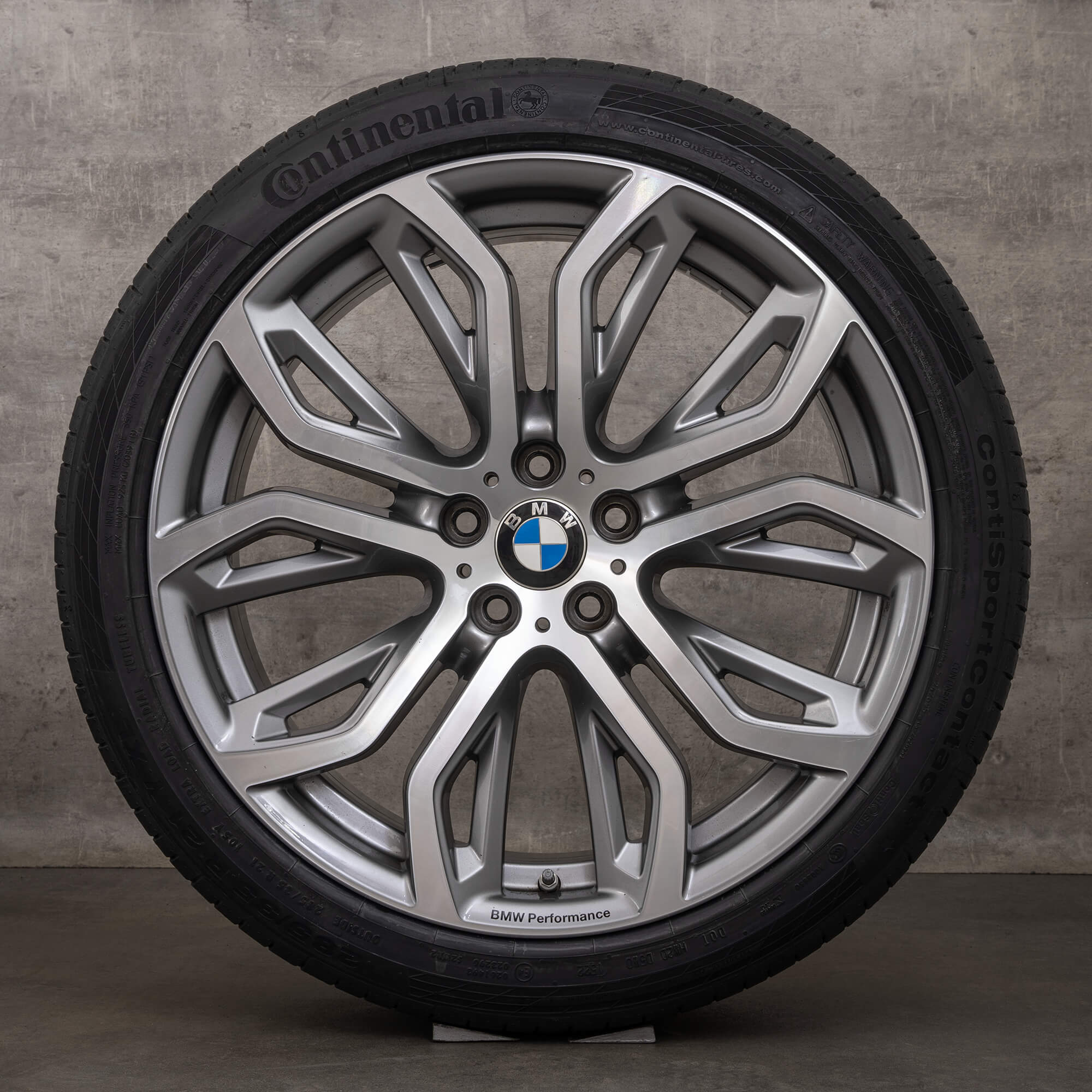 Cerchi originali BMW X5 M E70 F15 F85 X6 F16 F86 da 21 pollici ruote estive
