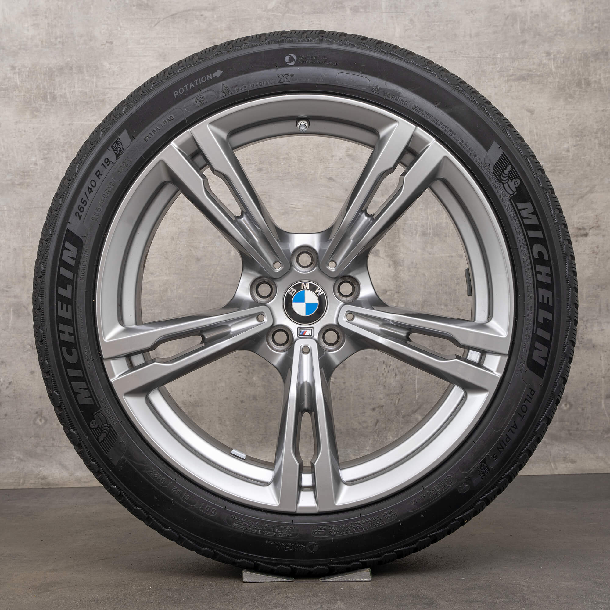 BMW M5 F90 winter wheels tires 19 inch rims styling 705 M 7857075