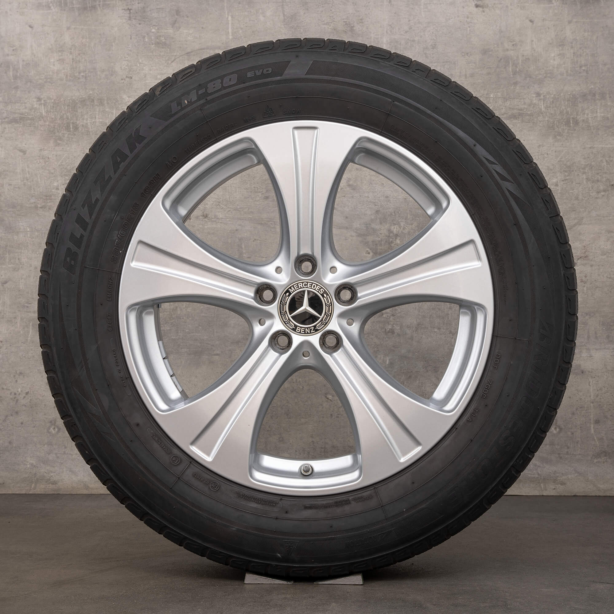 Mercedes Benz GLC X253 C253 winter wheels 18 inch rims tires A2534010800