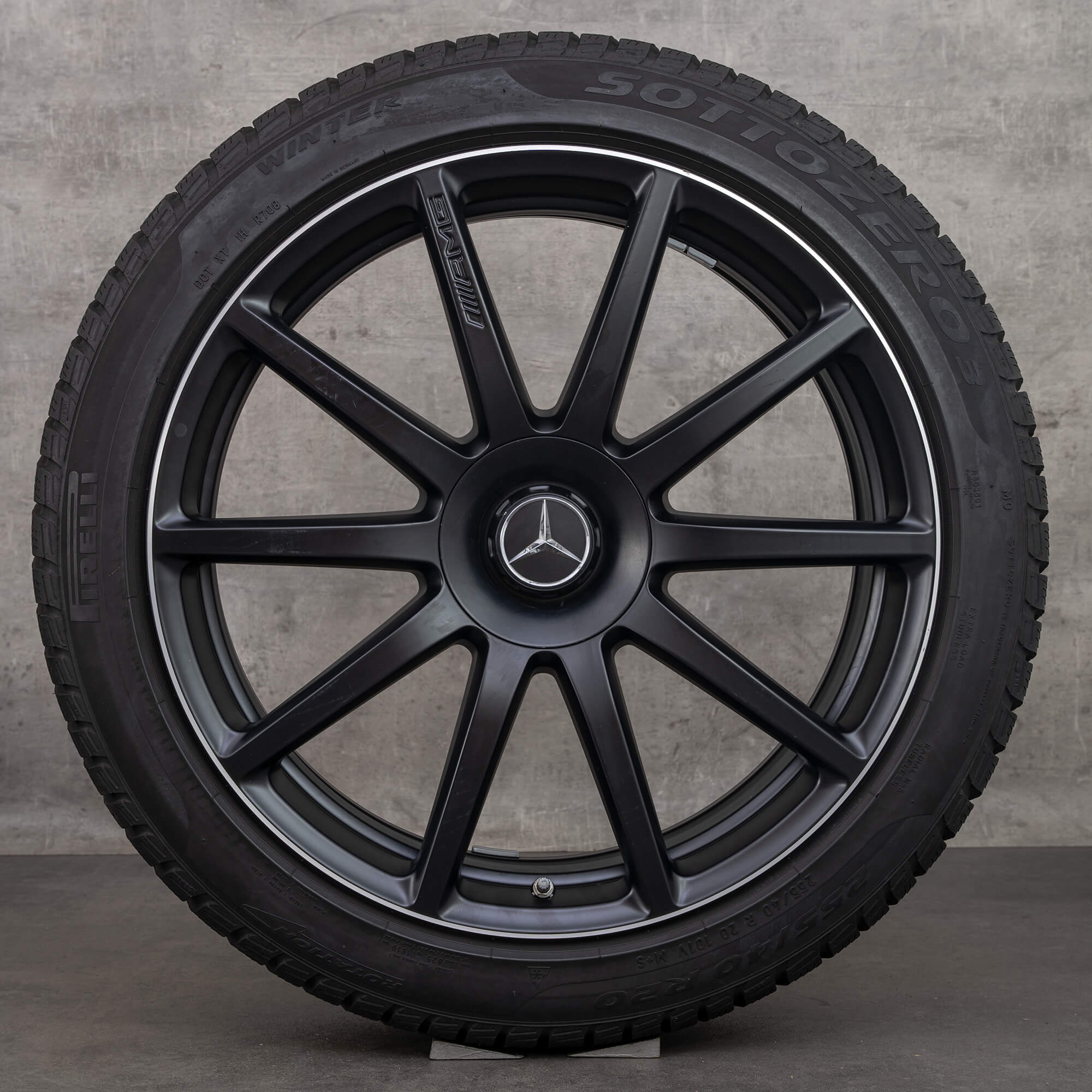 AMG 20 Zoll Mercedes Felgen S63 S65 W222 A217 C217 Winterräder Winterreifen