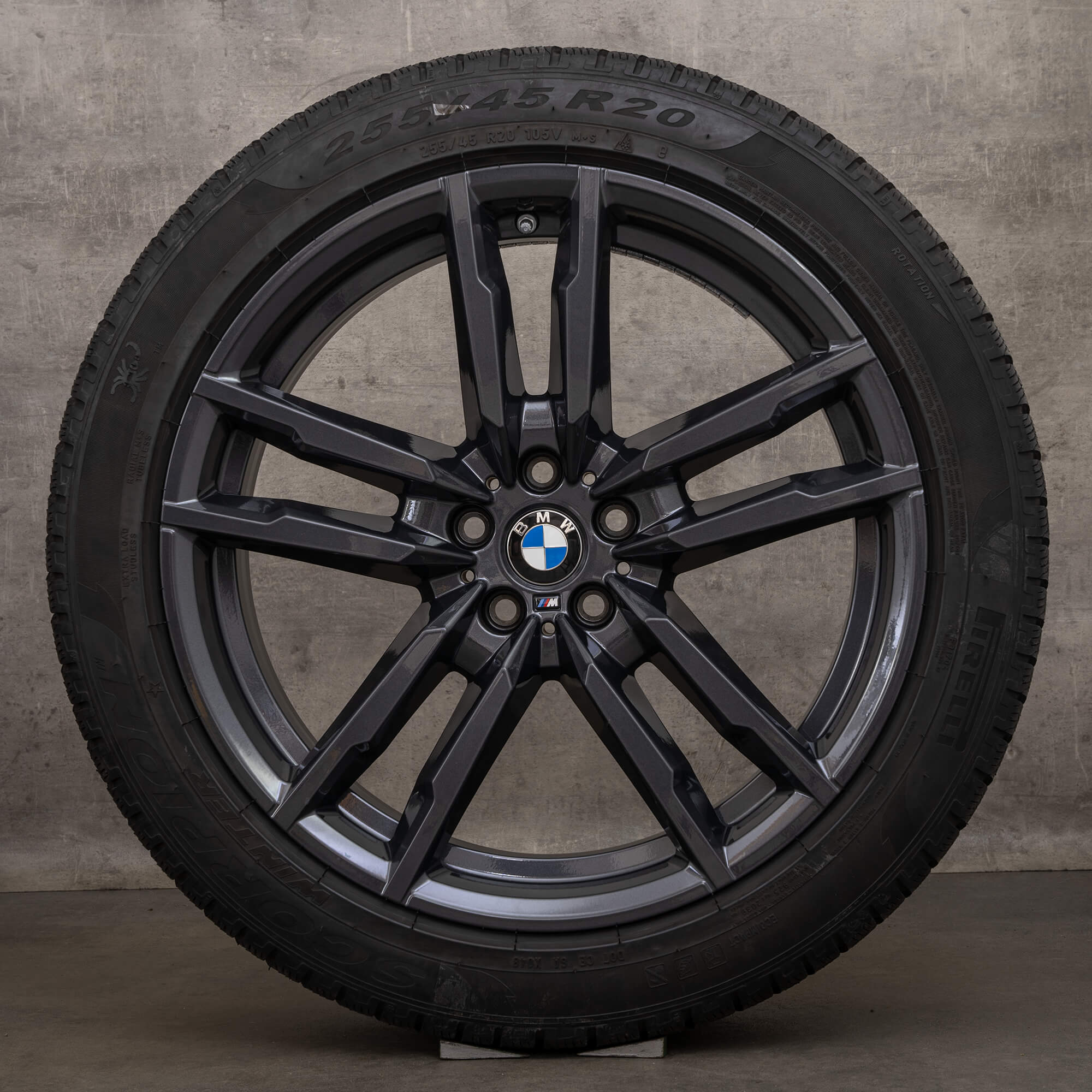 Original BMW X3M F97 X4M F98 20 inch winter tires rims 764 M 8059718 8059724