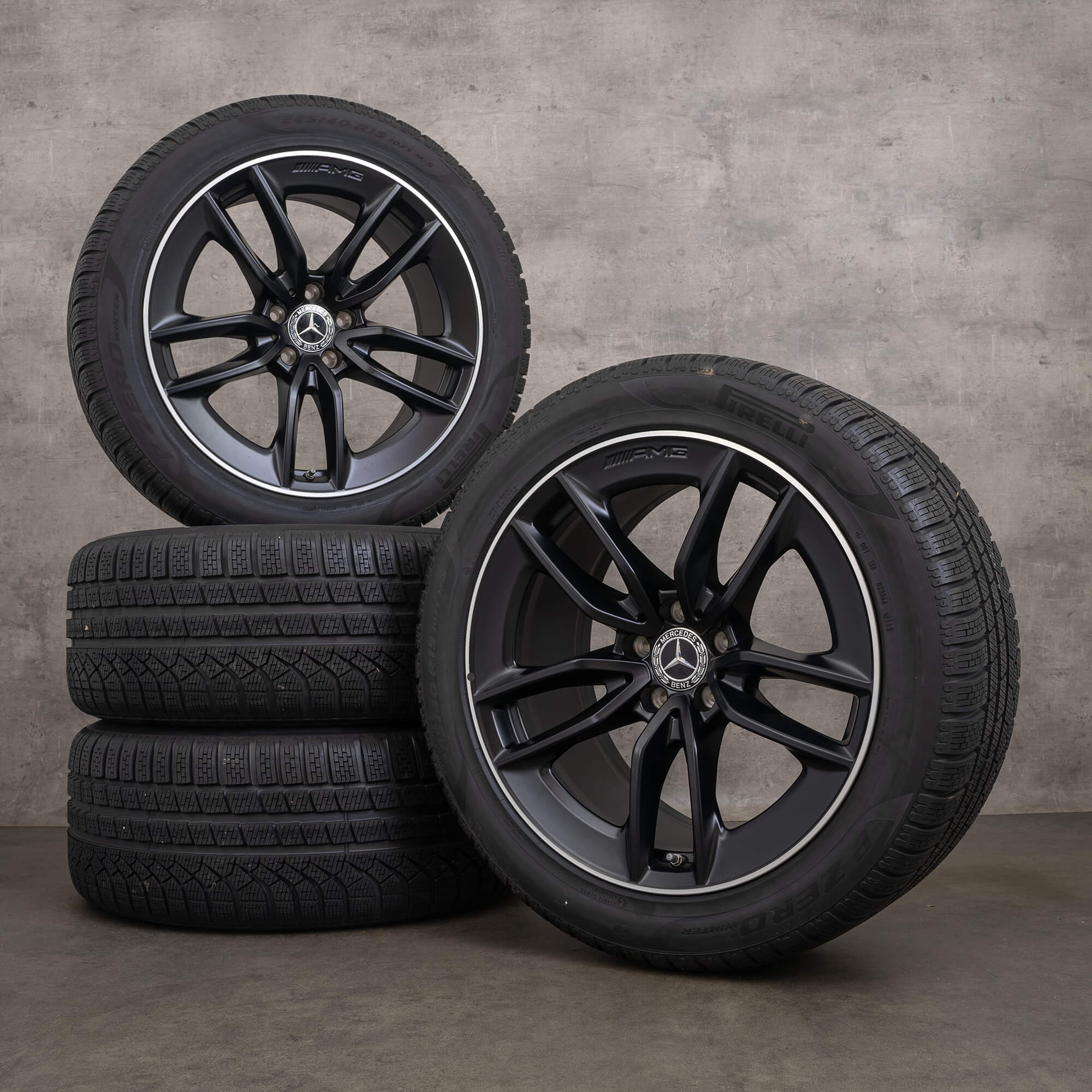 AMG Mercedes Benz GT X290 43 53 63 winter wheels 19 inch rims tires