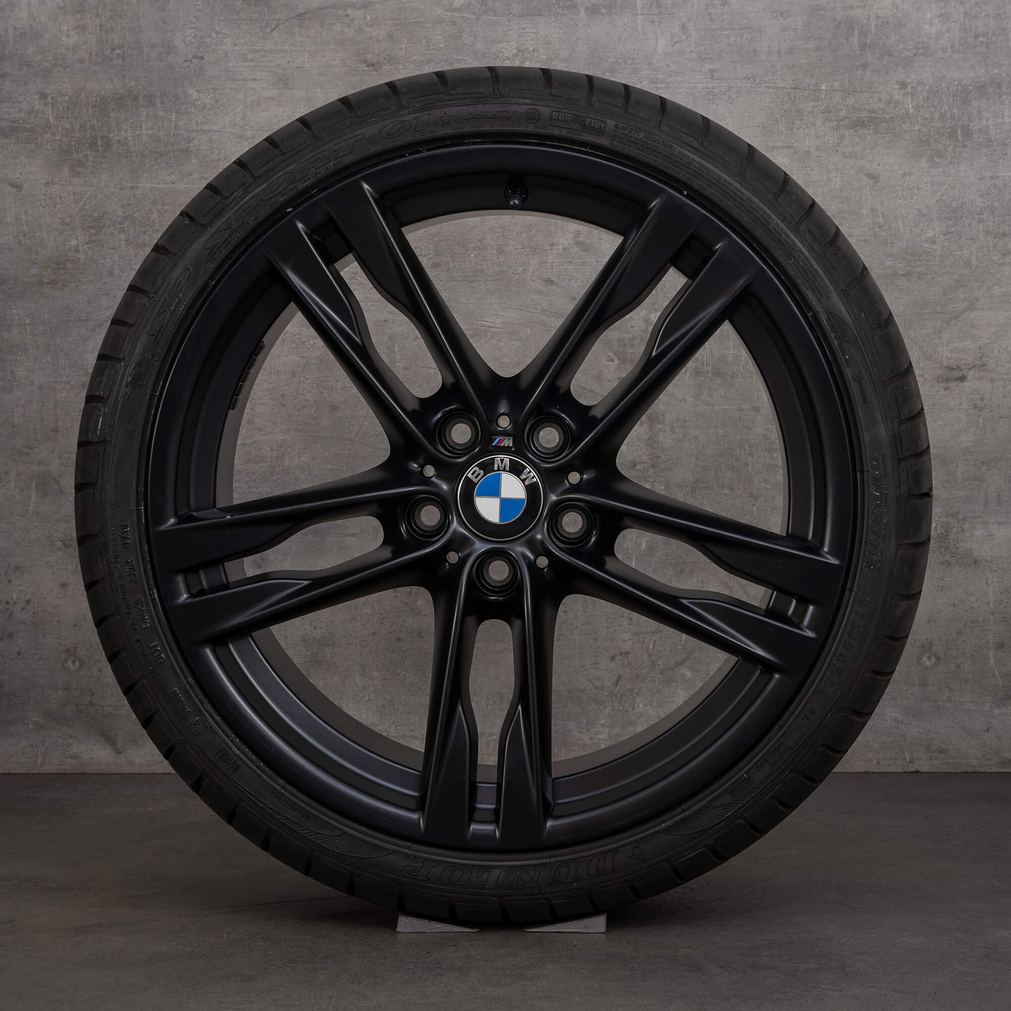 BMW Serie 5 F10 F11 6 F12 F13 Llantas Neumáticos de verano 20 pulgadas 373 M