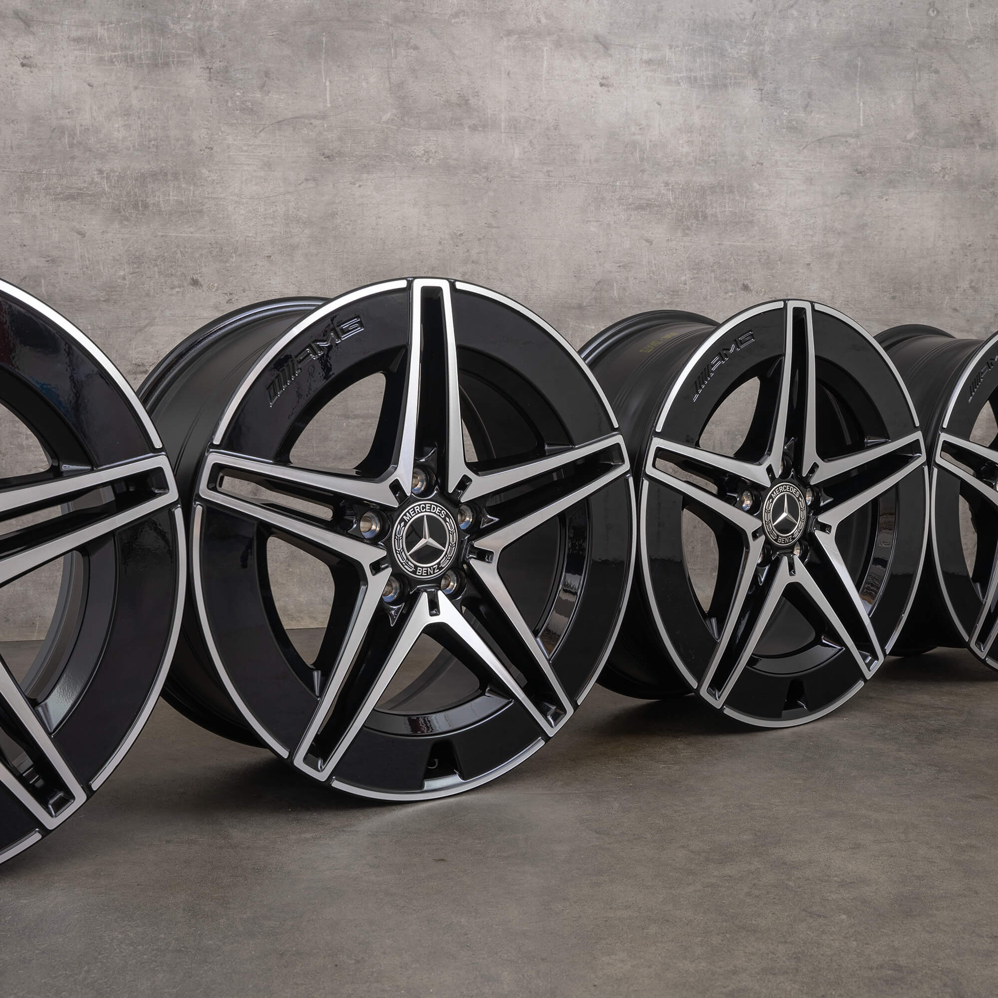 OEM Mercedes Benz C Class Hybrid rims 18 inch W206 S206 C300e C300de C400e