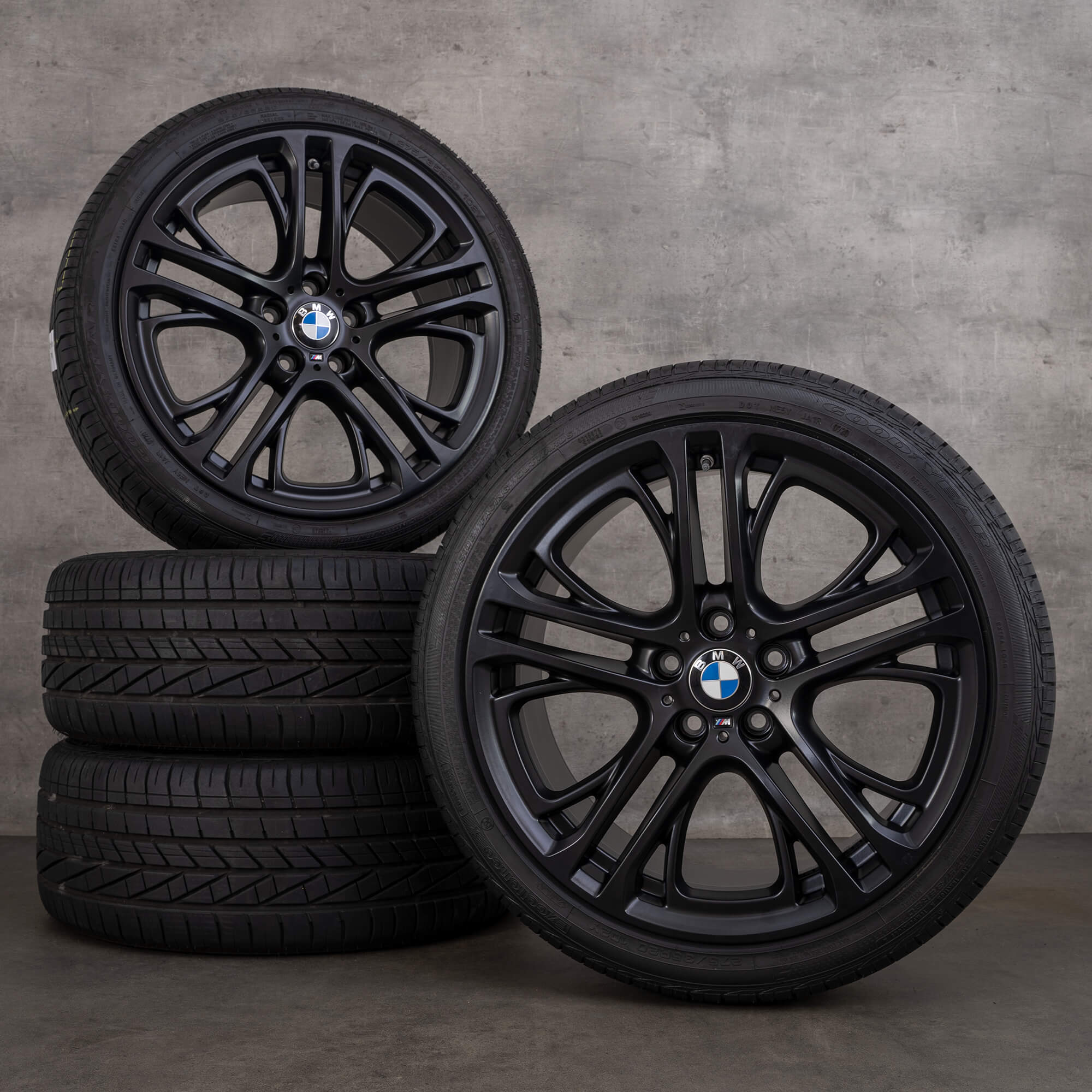 OEM BMW X3 F25 X4 F26 20 inch winter tires rims 310 M 6787582 6787583