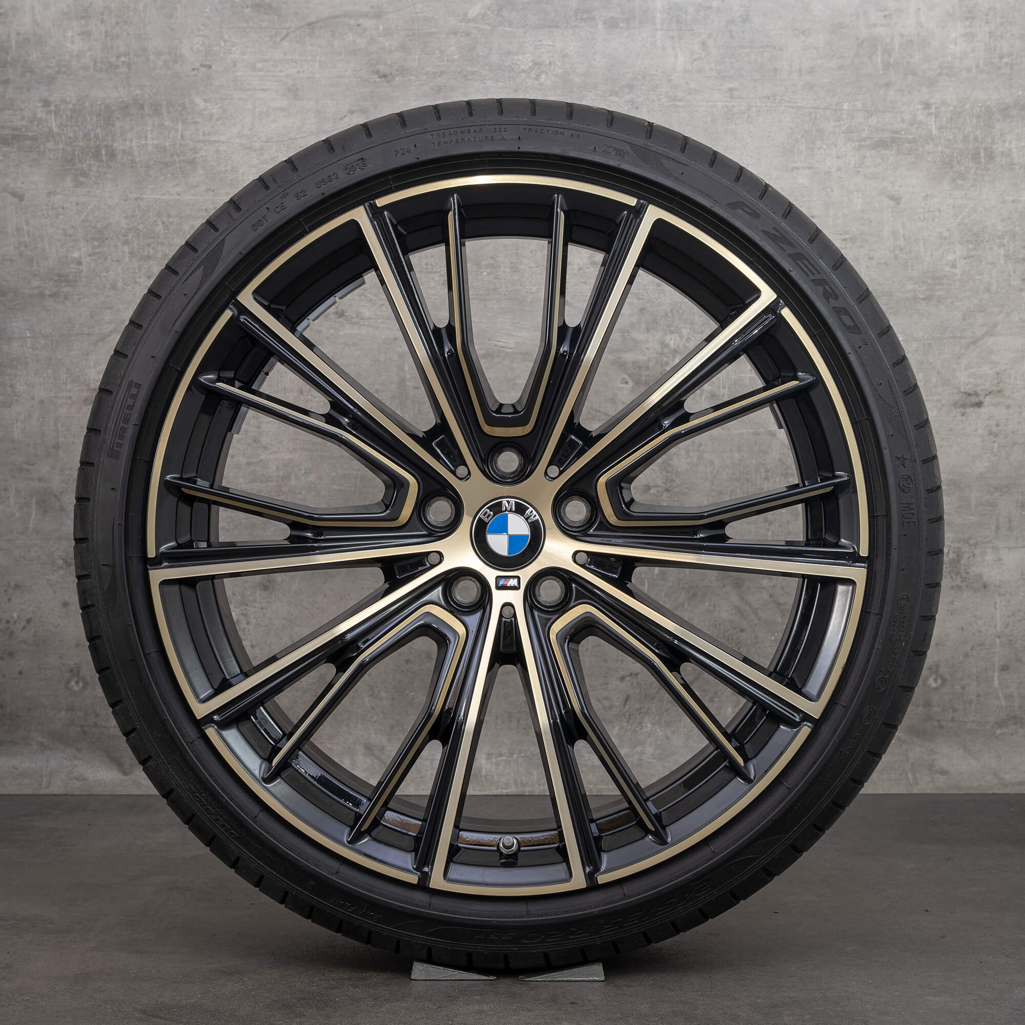 BMW 20 inch rims 8 series G14 G15 G16 732 summer tires wheels 6884210 6884211