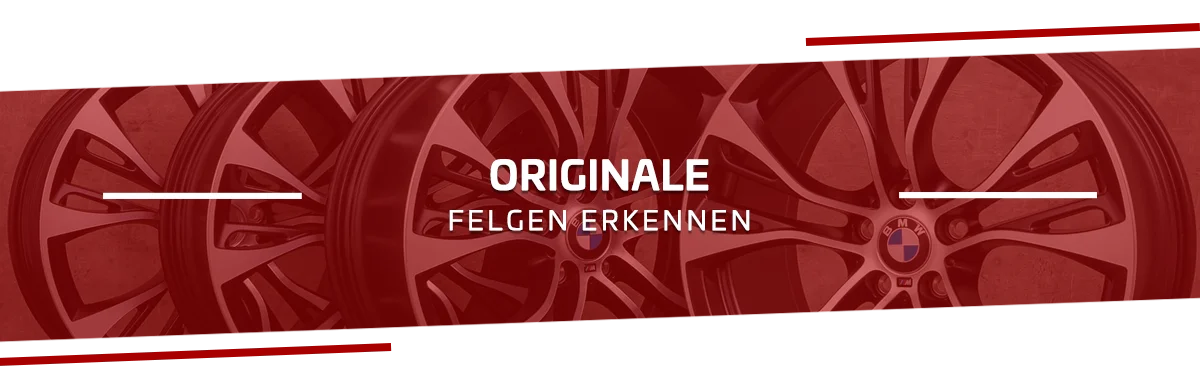 Originale Felgen erkennen