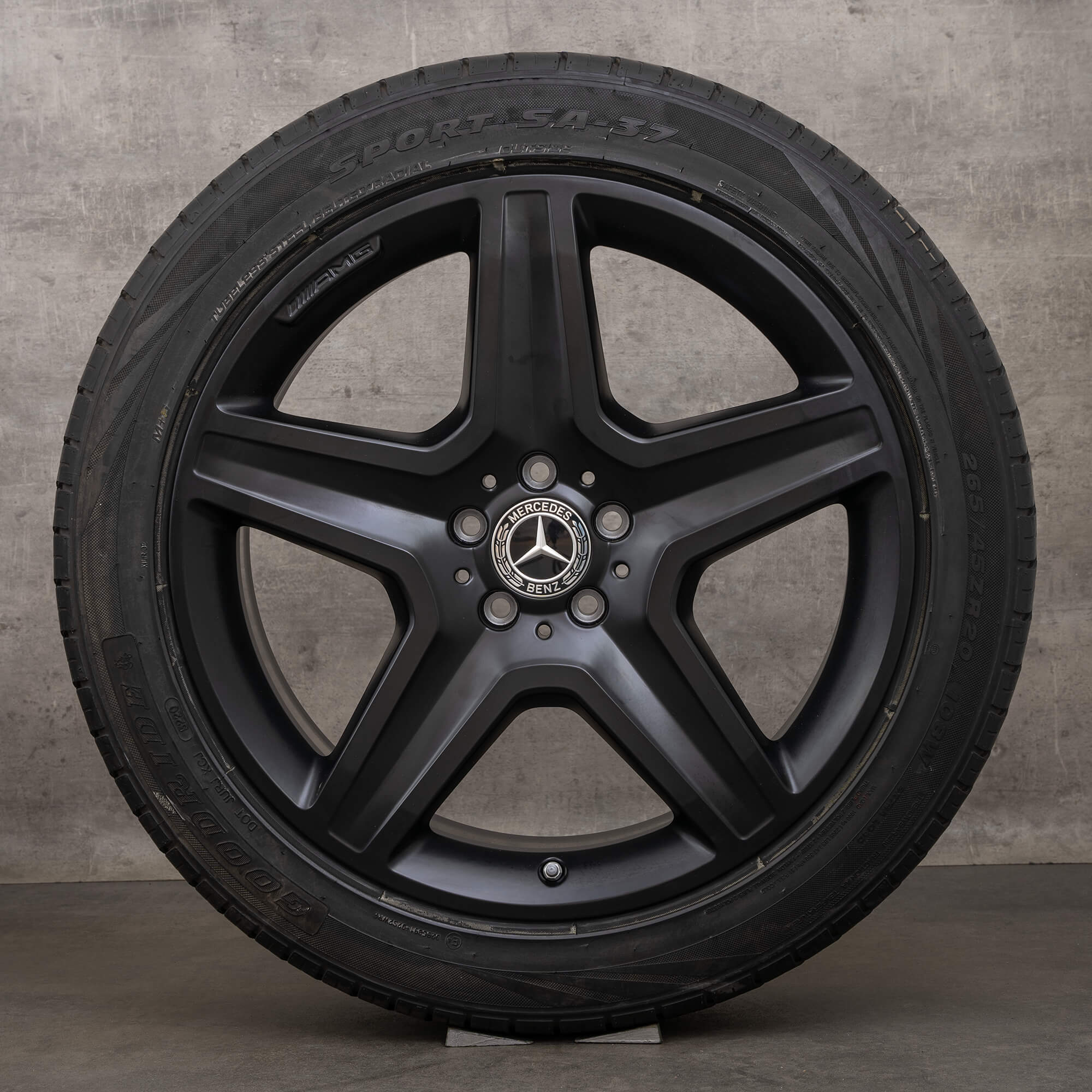 AMG Mercedes Benz M ML W166 summer wheels 20 inch rims A1664012002