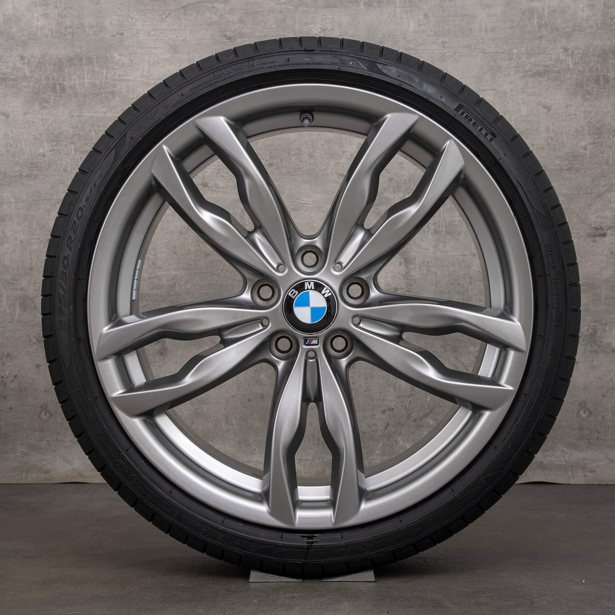 BMW 5 series F10 F11 6 F12 F13 F06 summer wheels 20 inch rims tires 434 M