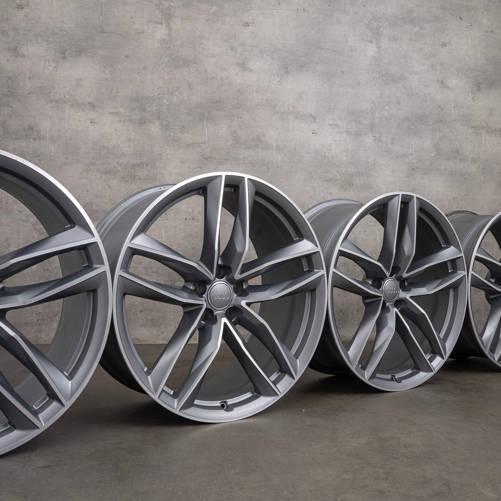 Audi 21 inch rims RS6 4G C7 S line 4G0601025CF aluminum 9.5 x ET25