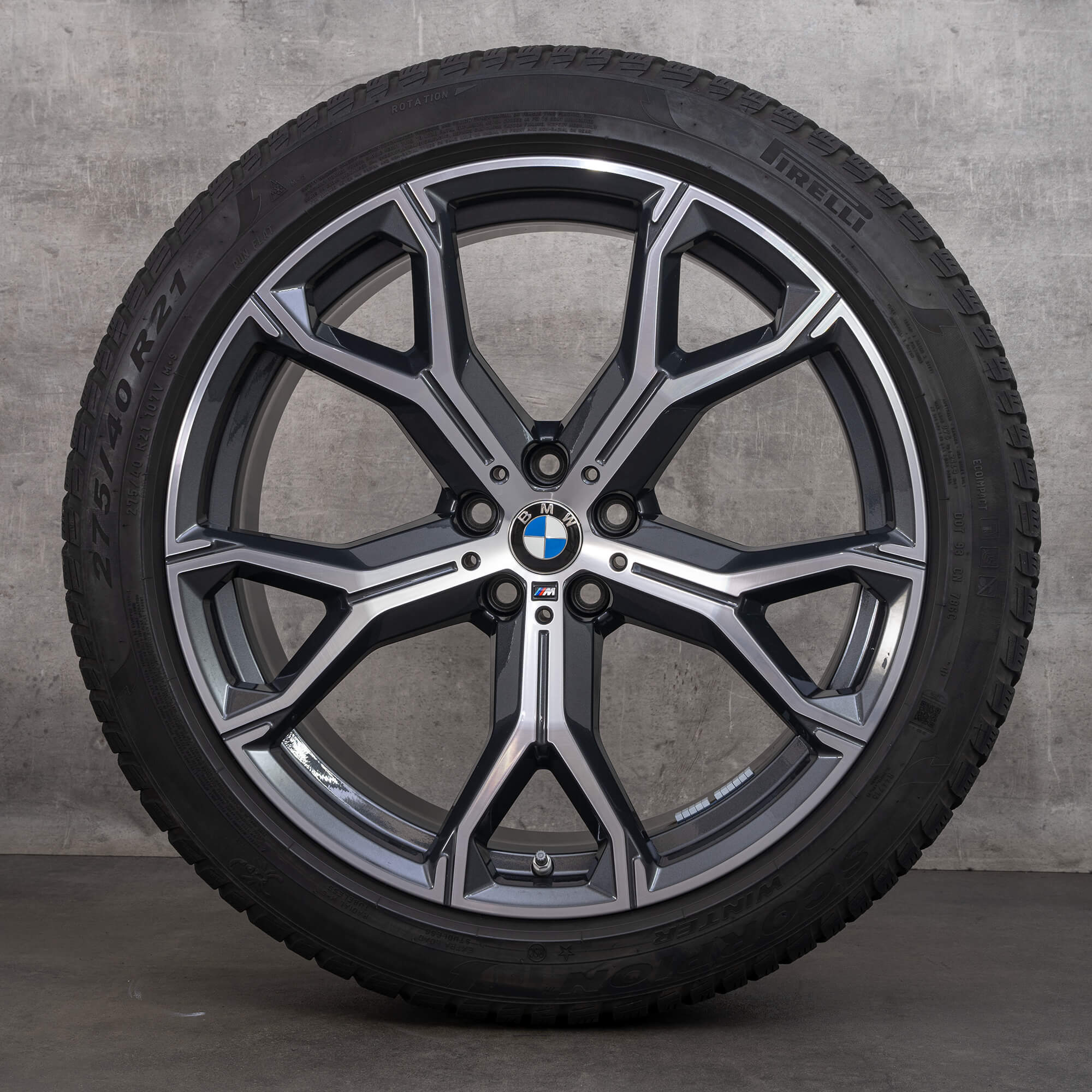 BMW X5 G05 741 M wintervelgen 21 inch winterbanden velgen 8071998 8071999