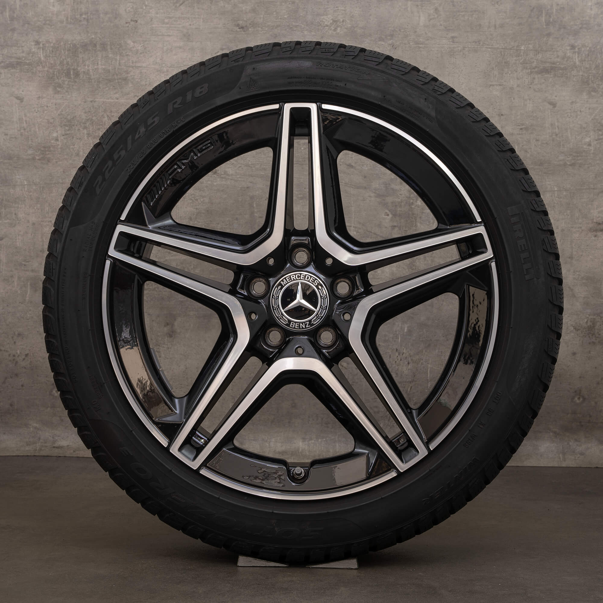 Jante de iarna Mercedes Benz AB Class CLA AMG originale 18 inch W177 W247